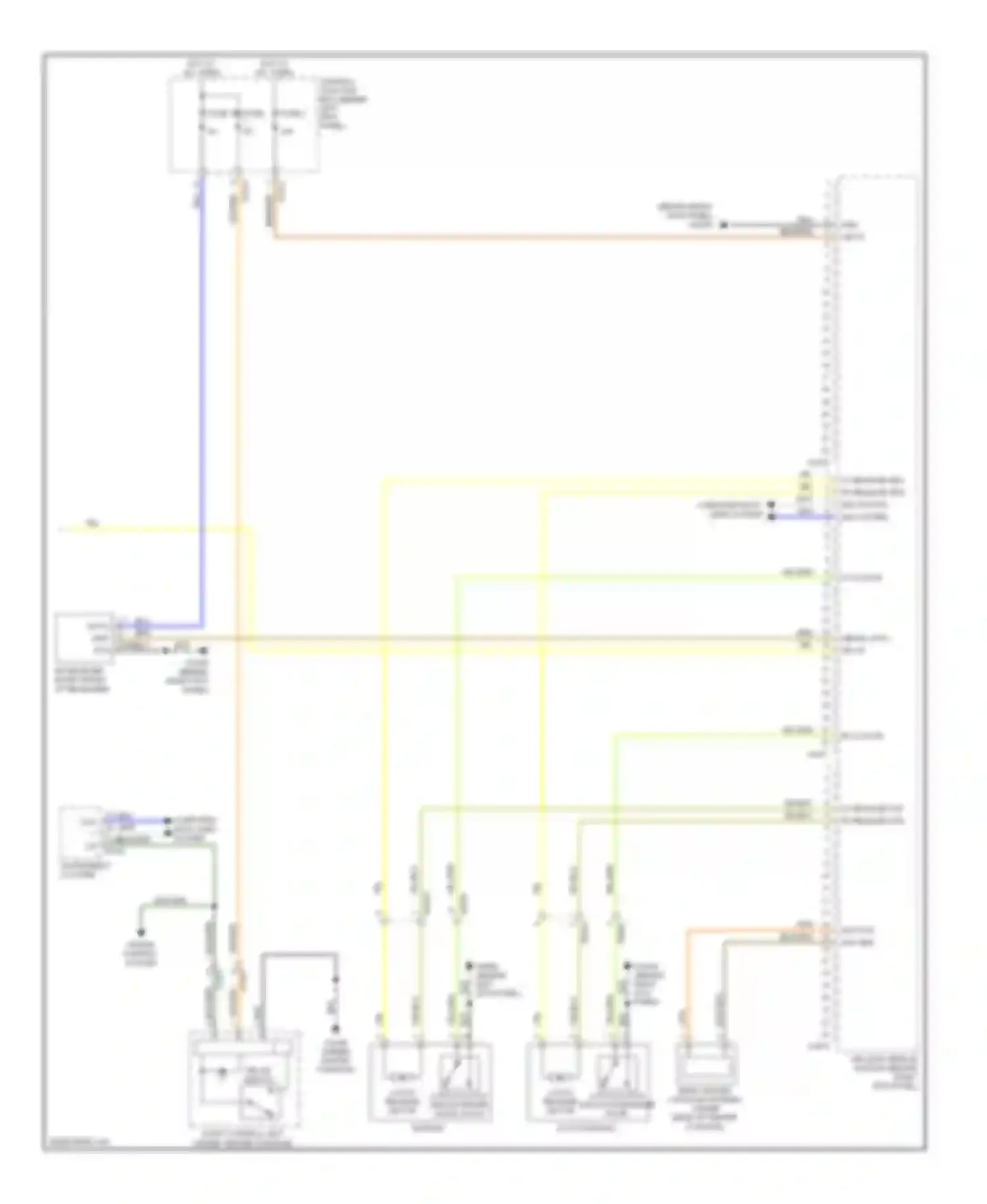 Wiring diagram fuse 19 for Jaguar XK II facelift (2009-2011) (1 of 4)