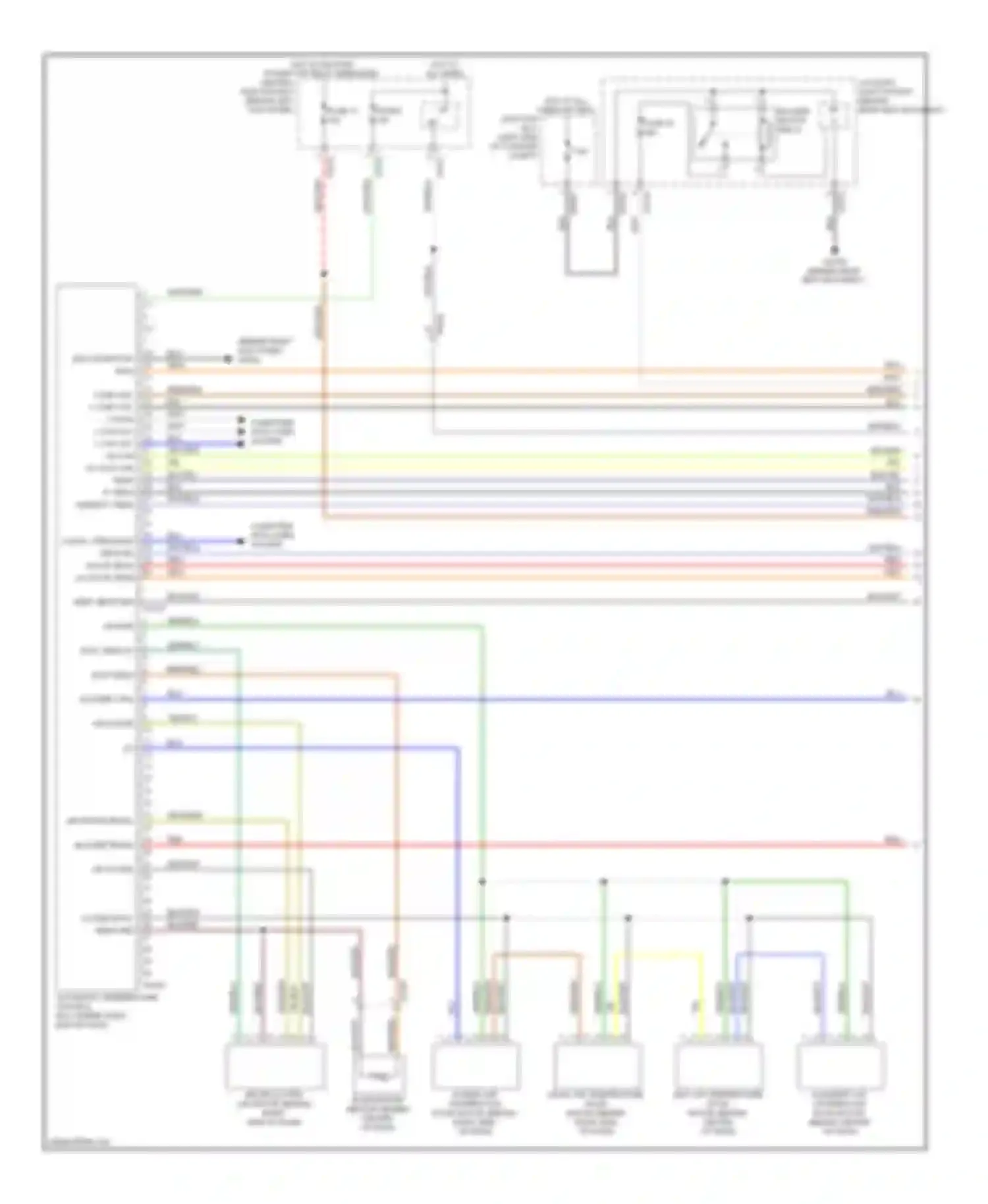 Wiring diagram gref sens gnd for Jaguar XK II facelift (2009-2011) (1 of 1)