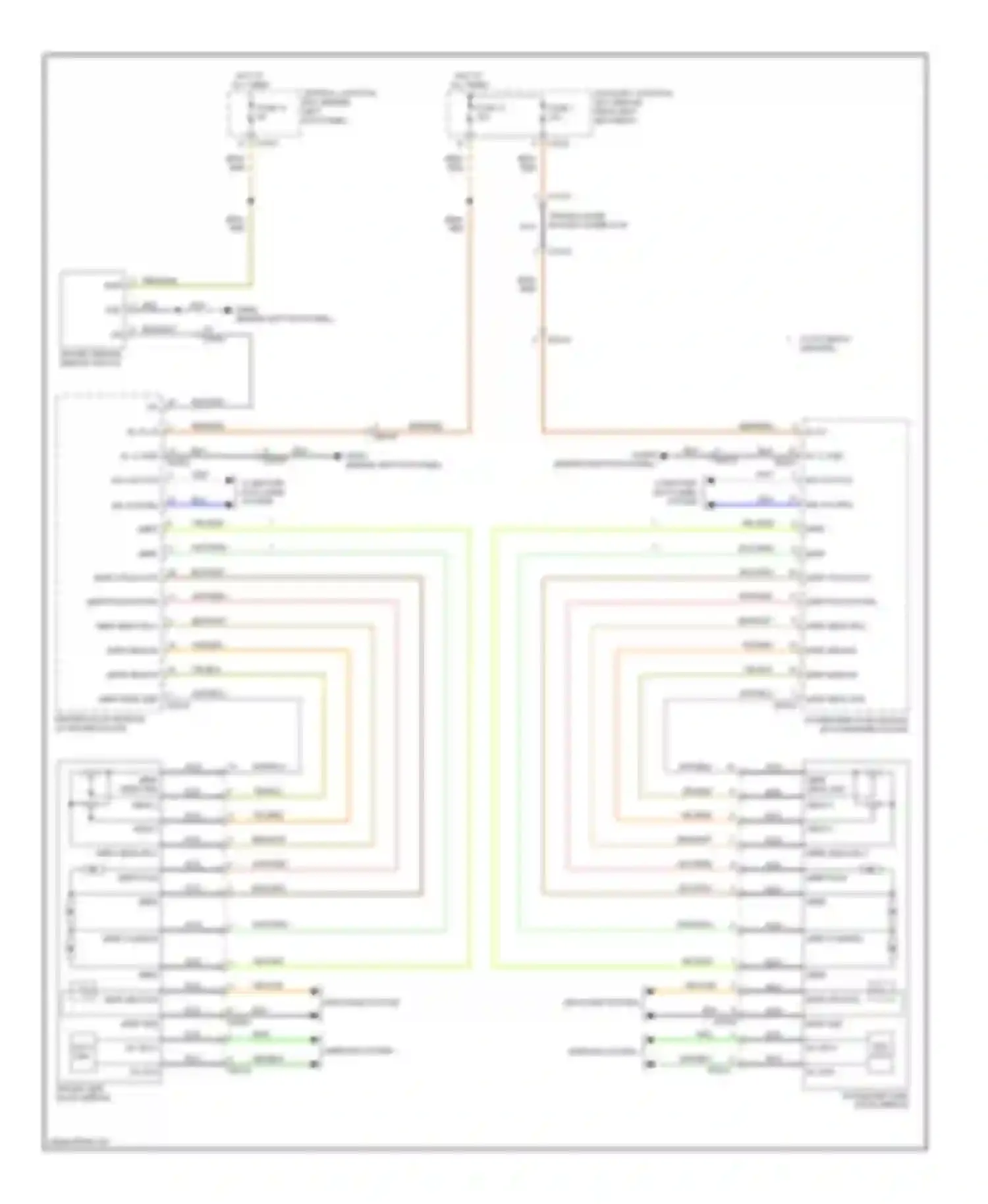 Wiring diagram mirr sens in y for Jaguar XK II facelift (2009-2011) (1 of 1)