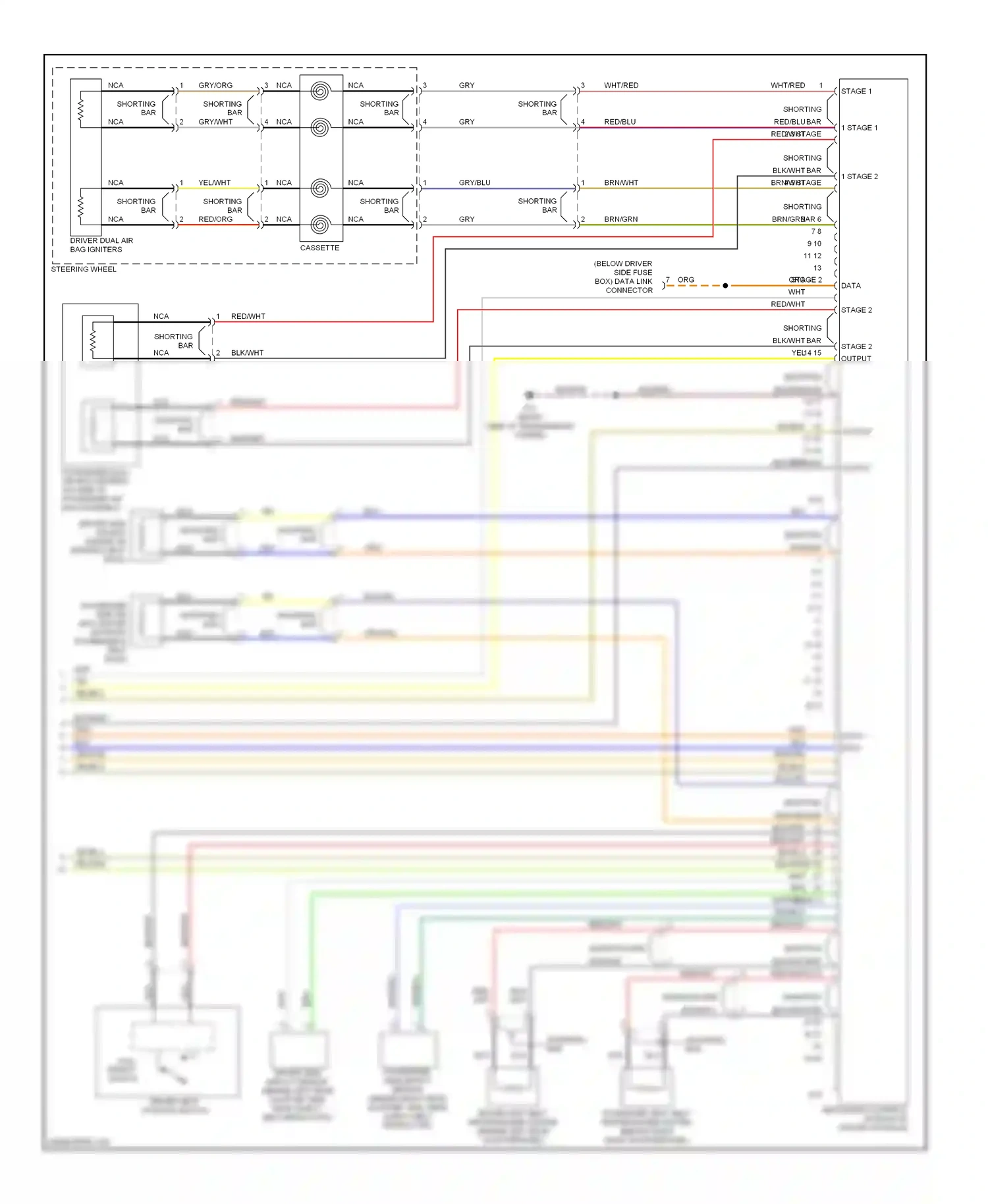 Jaguar XKR I facelift (2004-2006) data + data- wiring diagram  (2 of 2)
