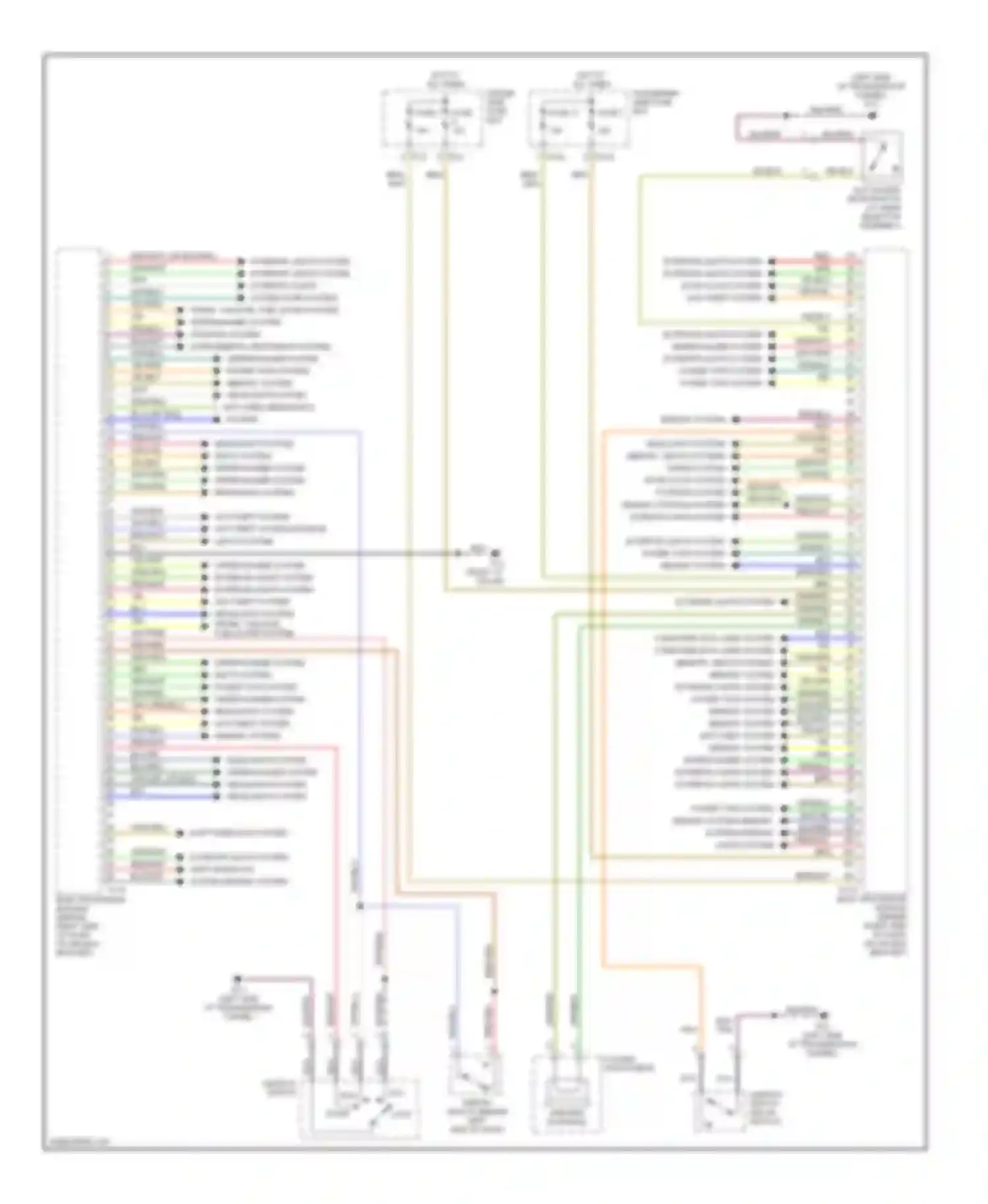 XKR Jaguar I (1998-2004): Body computer circuits