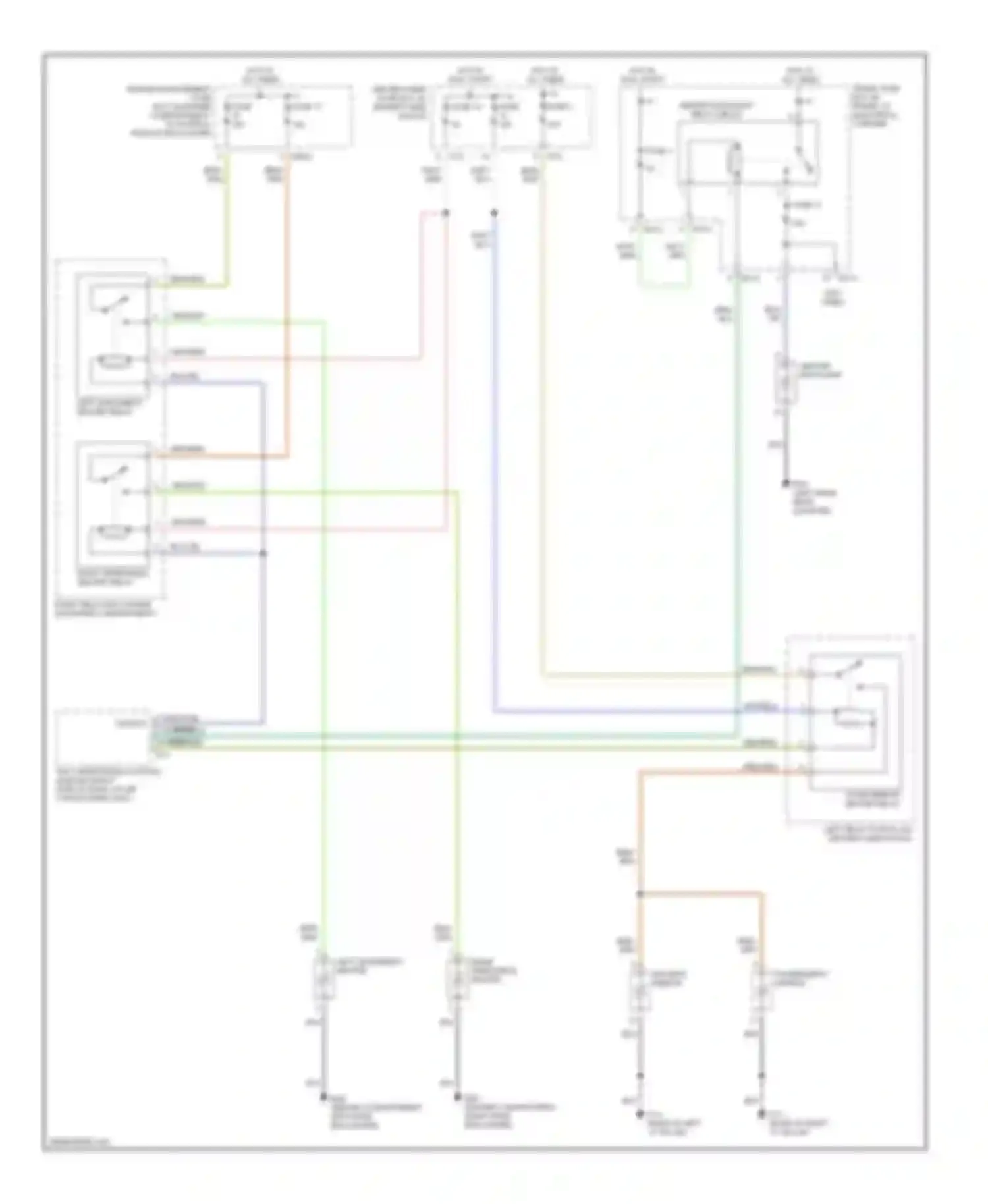 XKR Jaguar I (1998-2004): Defogger circuit