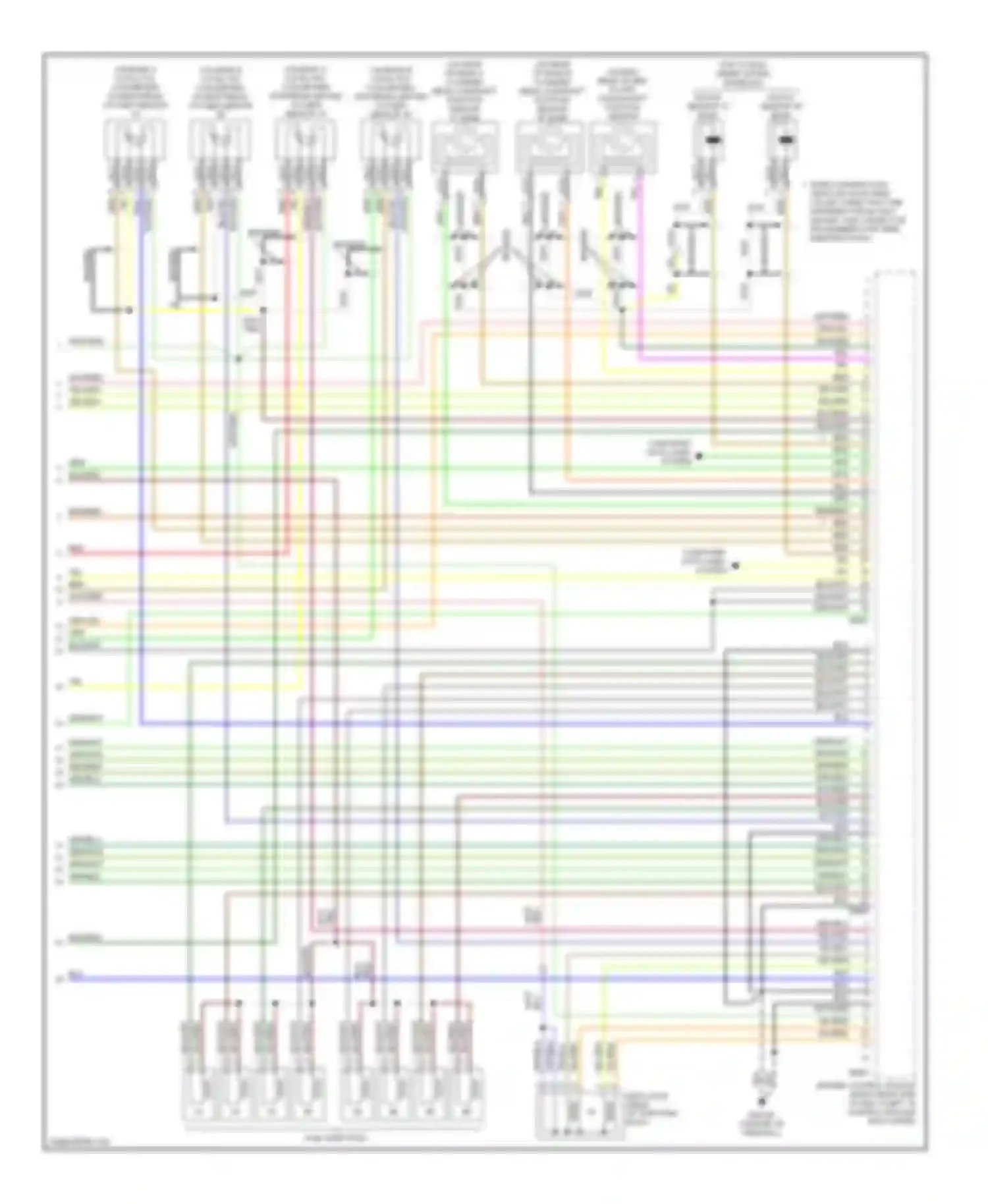 XKR Jaguar I (1998-2004): Wiring diagram engine performance 4.0ls (4 of 4)