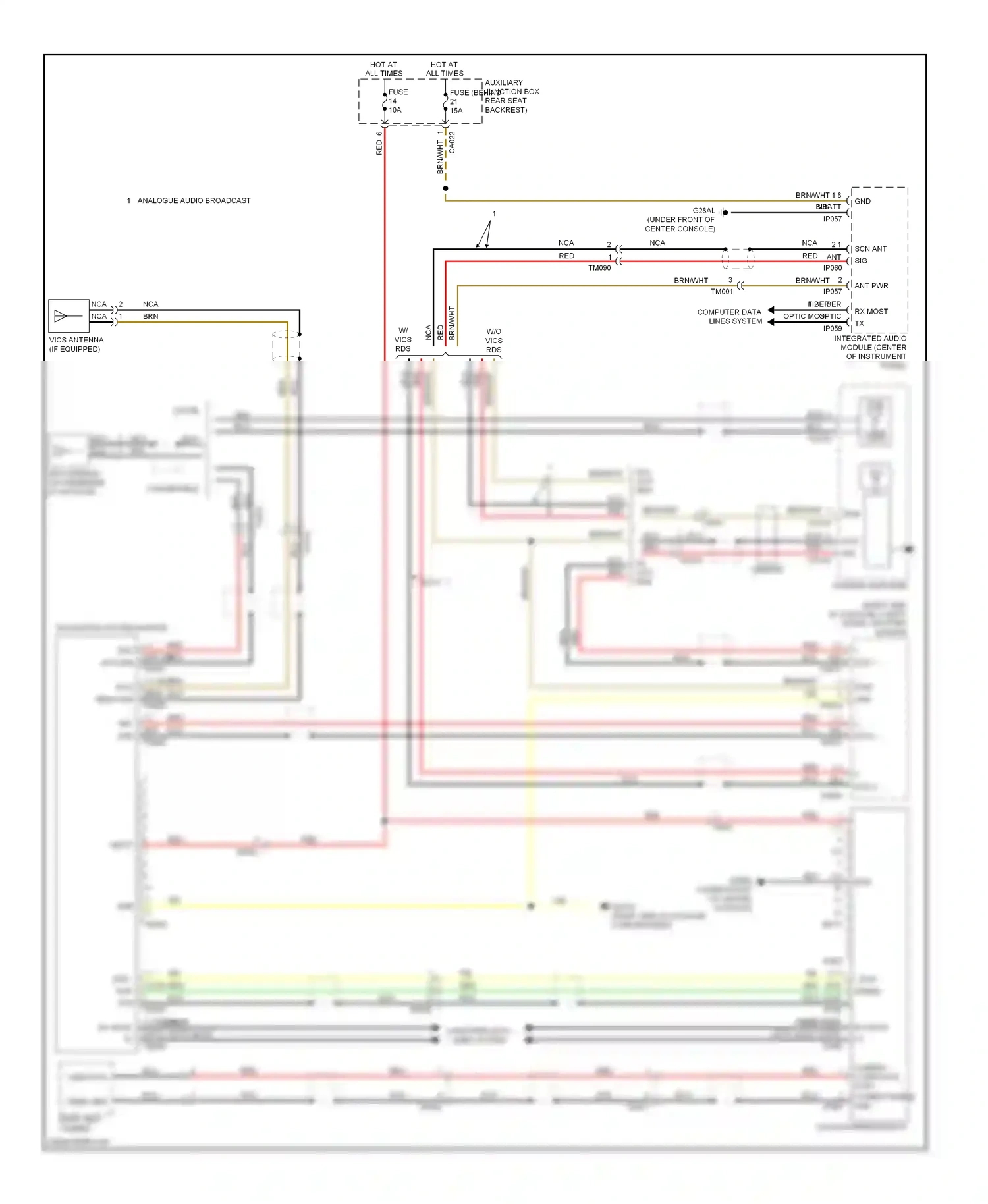 Jaguar XKR II facelift 2 (2011-2014) computer data lines system wiring diagram  (26 of 48)