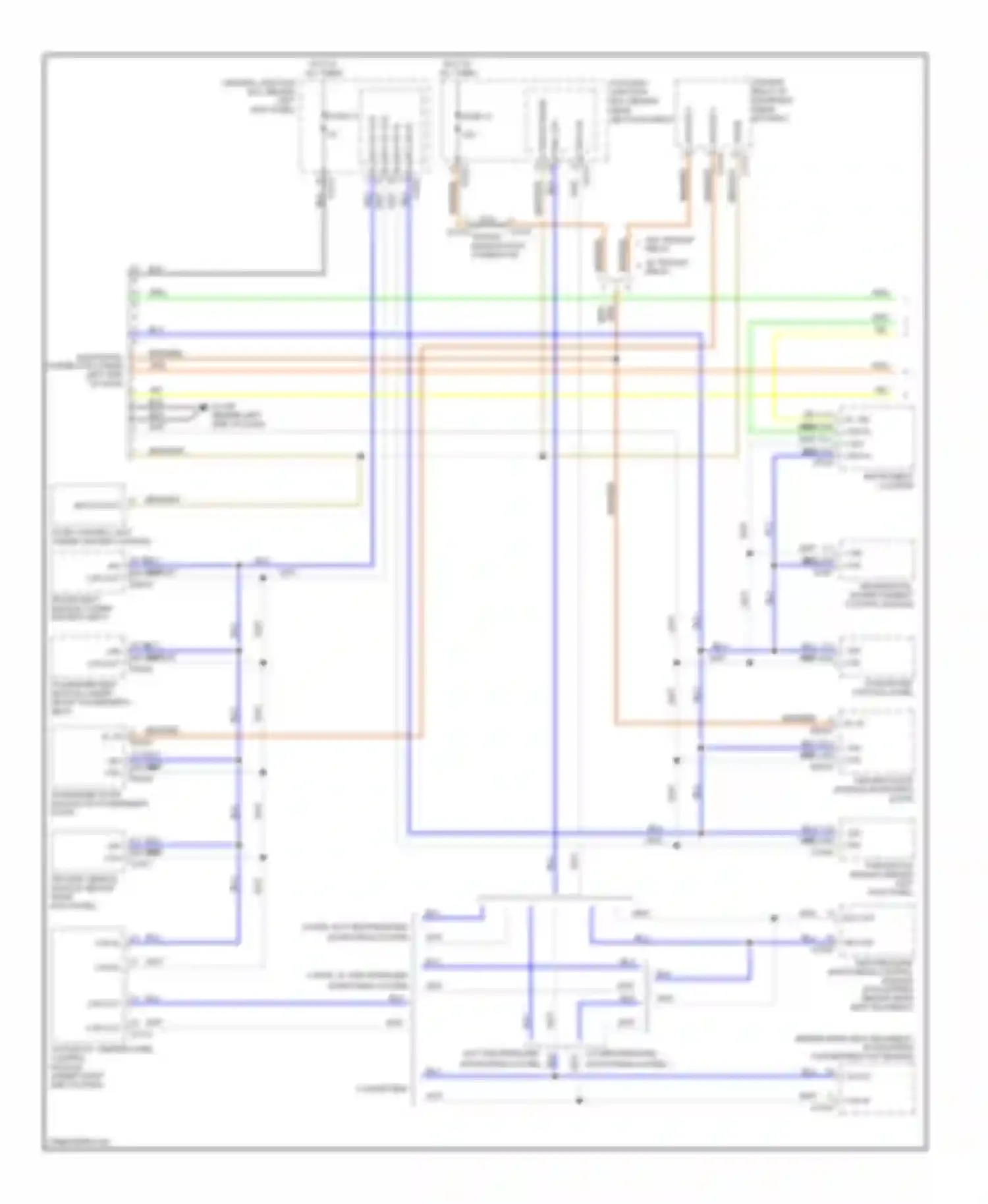 XKR Jaguar II (2006-2008): Diagnostic socket circuit (1 of 2)
