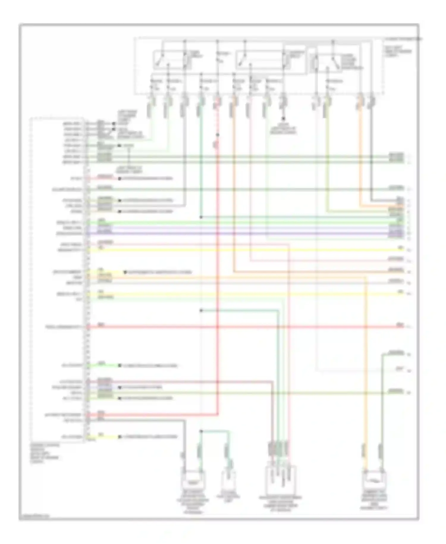 XKR Jaguar II (2006-2008): Wiring diagram engine performance 4.2l sc (1 of 5)