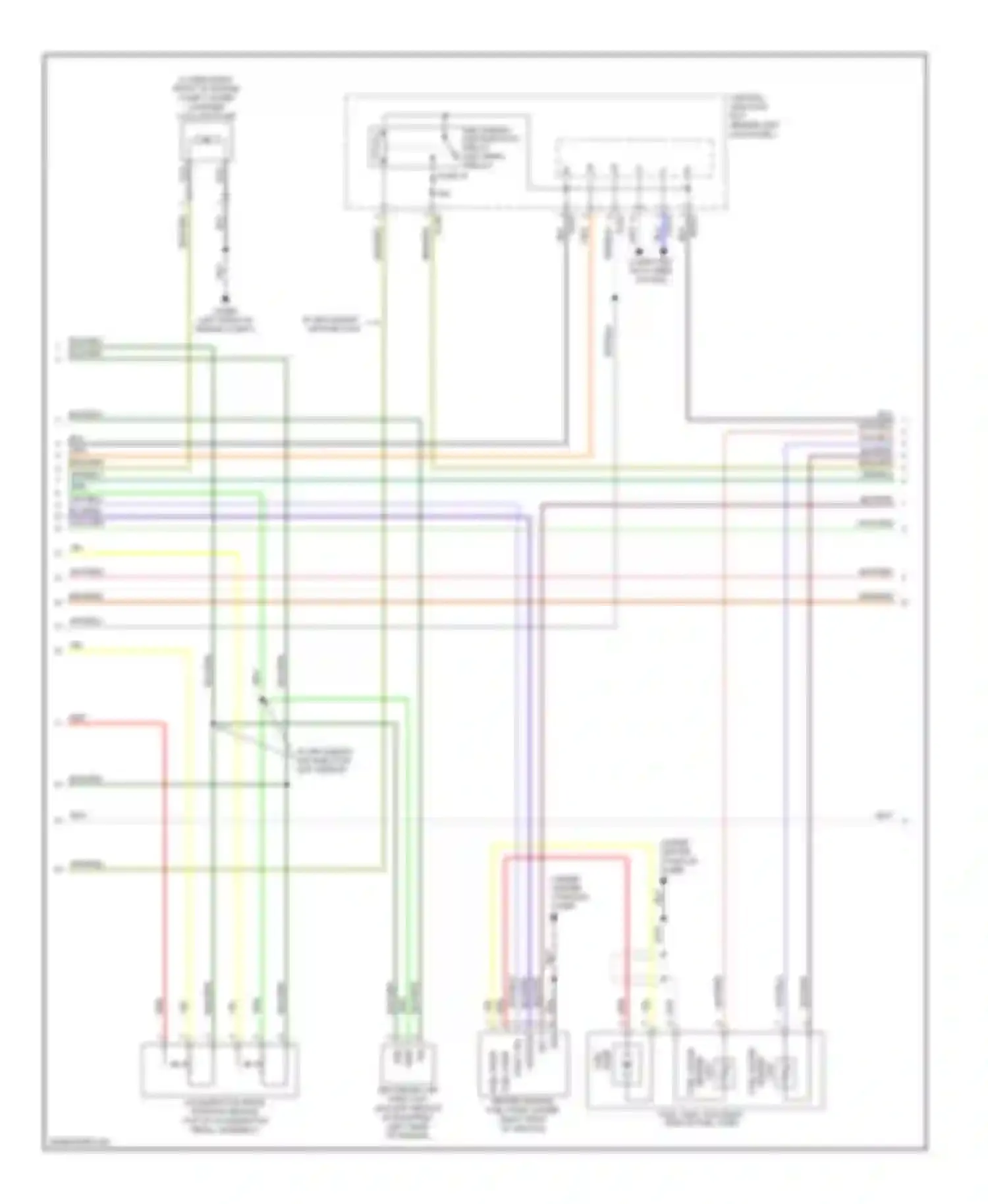 XKR Jaguar II (2006-2008): Wiring diagram engine performance 4.2l sc (2 of 5)