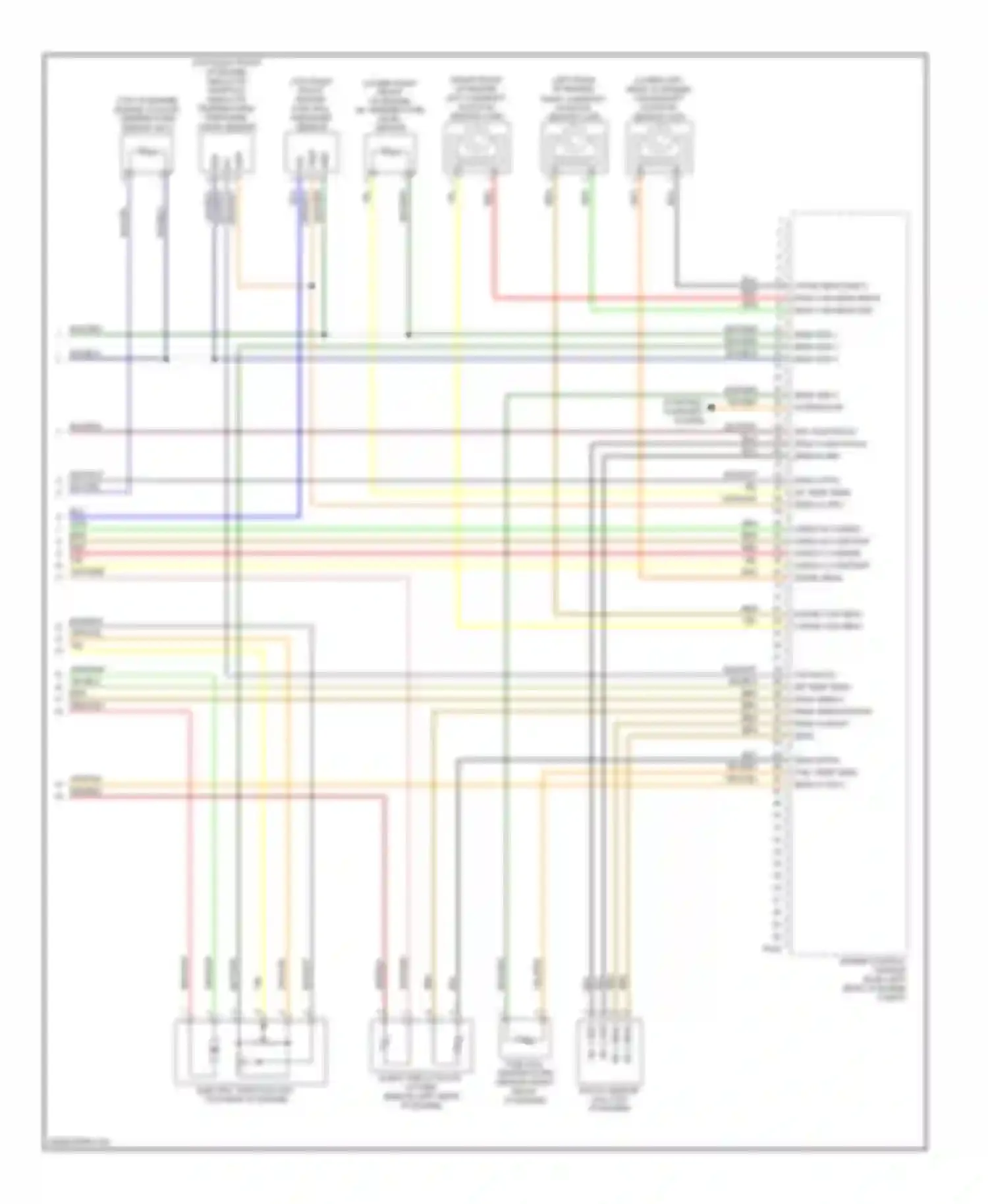 XKR Jaguar II (2006-2008): Wiring diagram engine performance 4.2l sc (5 of 5)