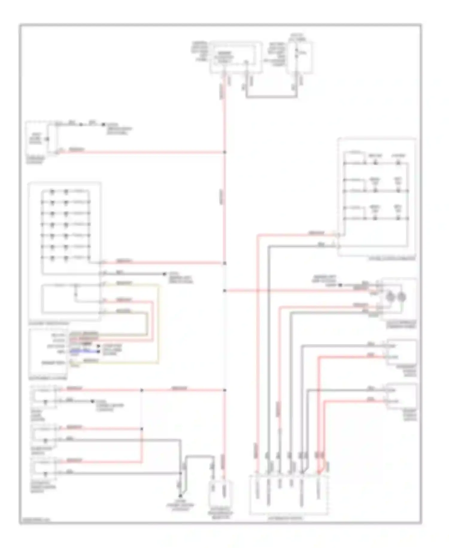 XKR Jaguar II (2006-2008): Instrument illumination circuit