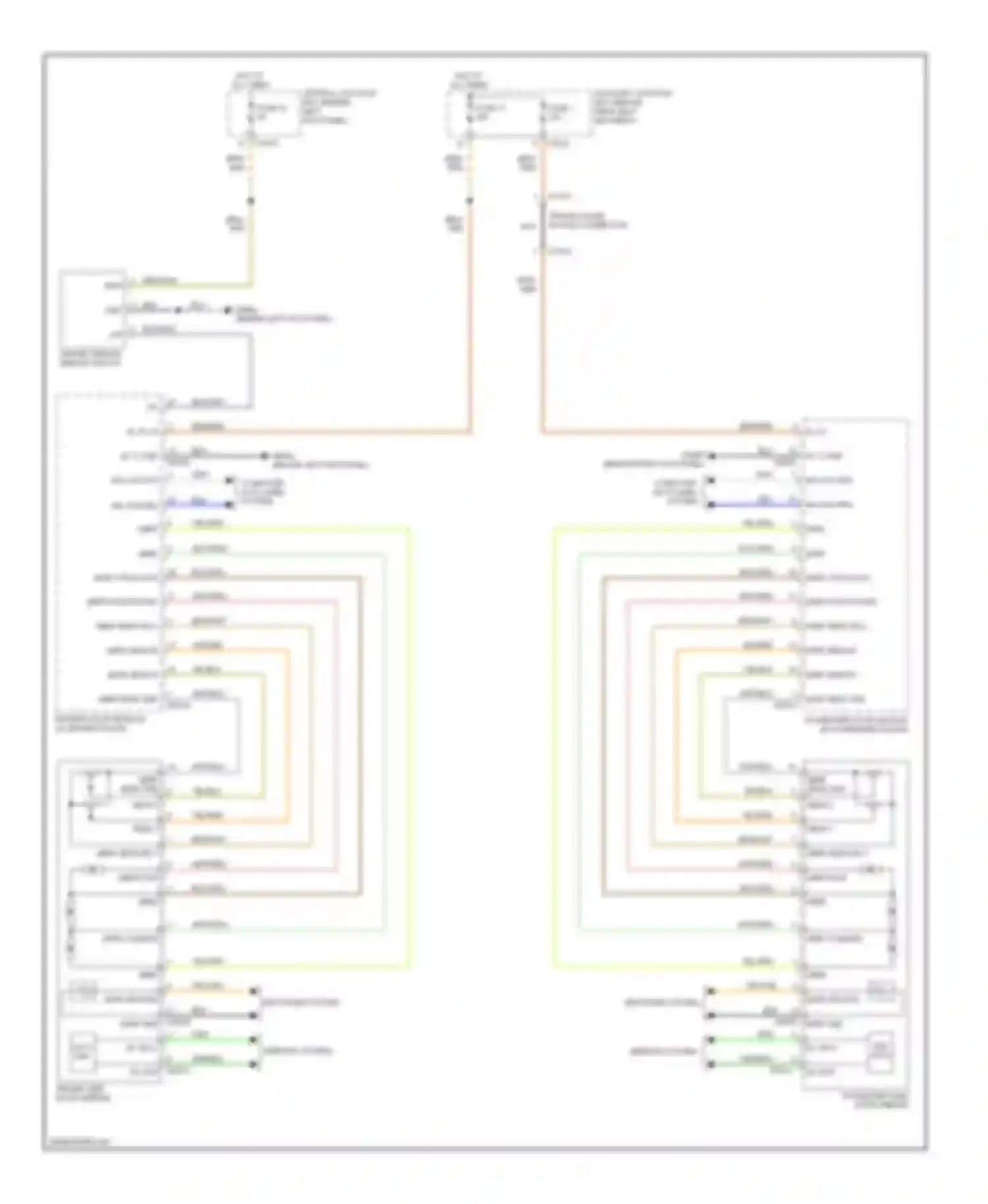 XKR Jaguar II (2006-2008): Memory mirrors circuit