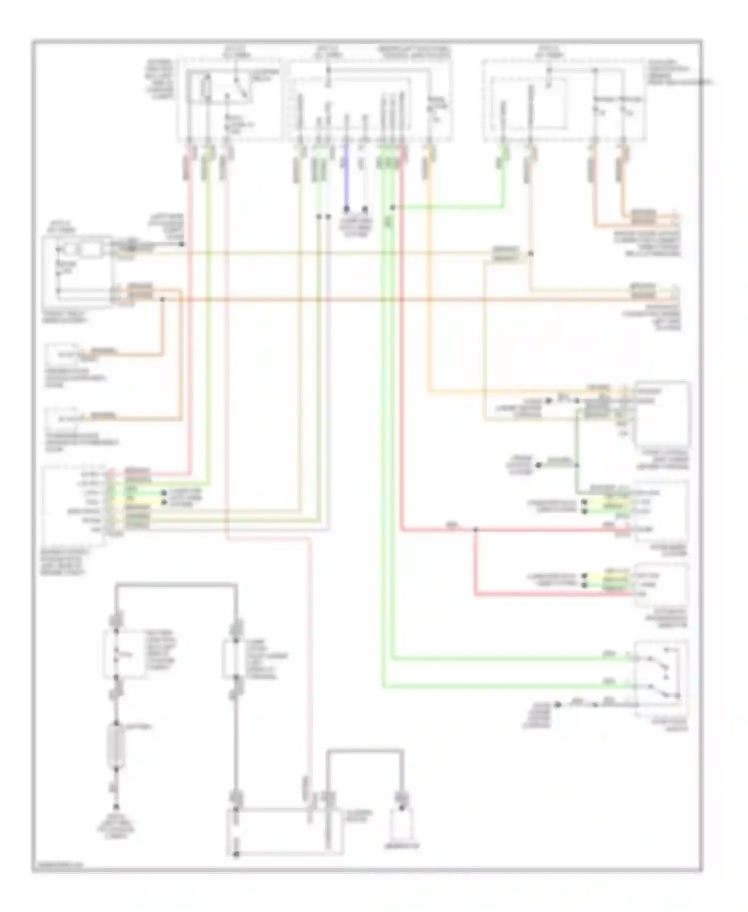 XKR Jaguar II (2006-2008): Starting circuit