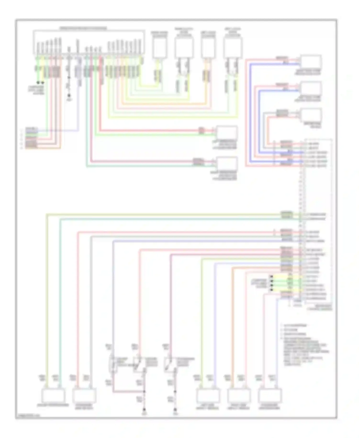 XKR Jaguar II (2006-2008): Supplemental restraints circuit (2 of 2)