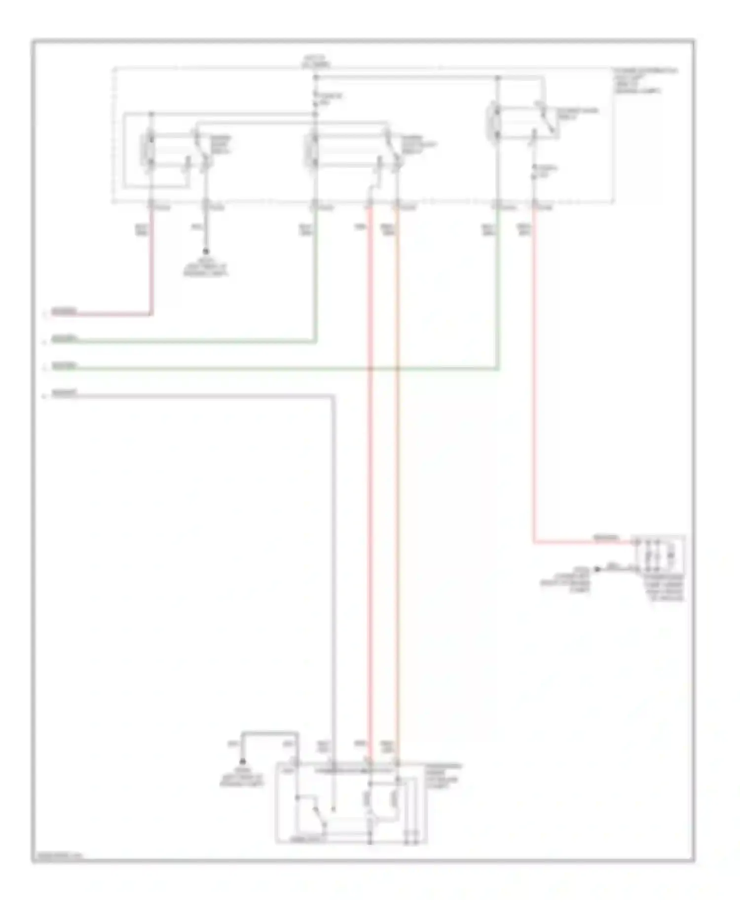 XKR Jaguar II (2006-2008): Wiper/washer circuit (2 of 2)