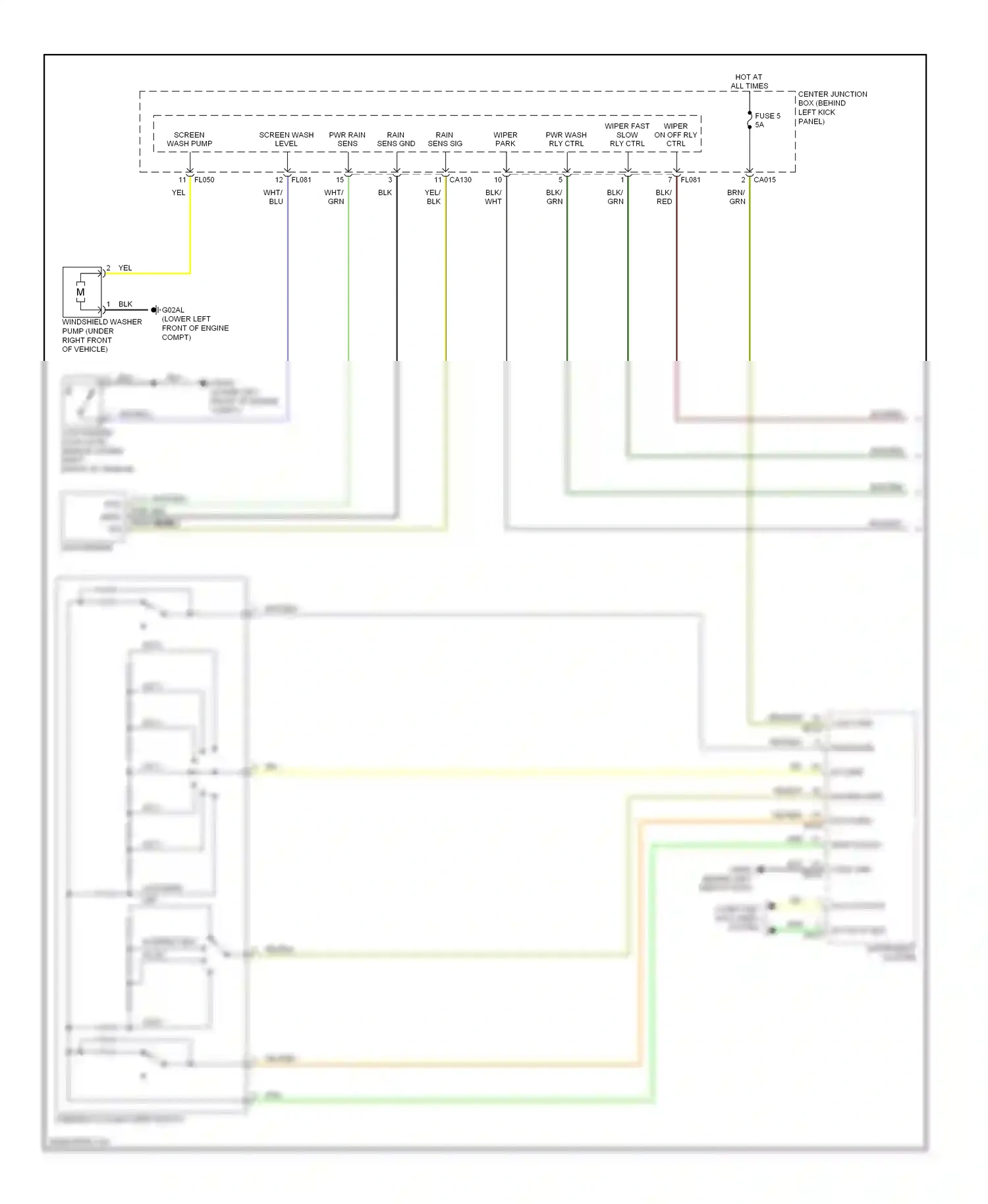 Jaguar XKR II (2006-2008) computer data lines system wiring diagram  (46 of 46)