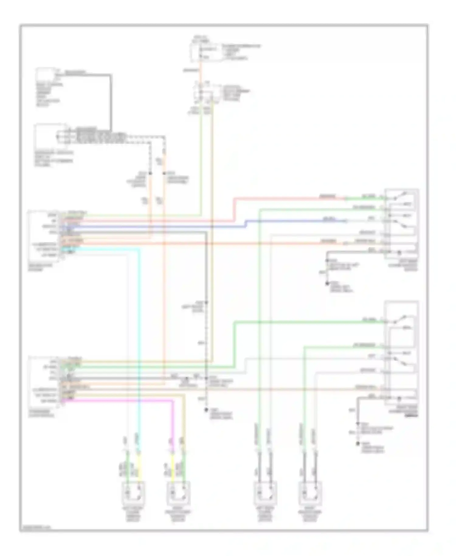 Wiring diagram org/dk blu for Jeep Cherokee II facelift (1997-2001) (3 of 11)