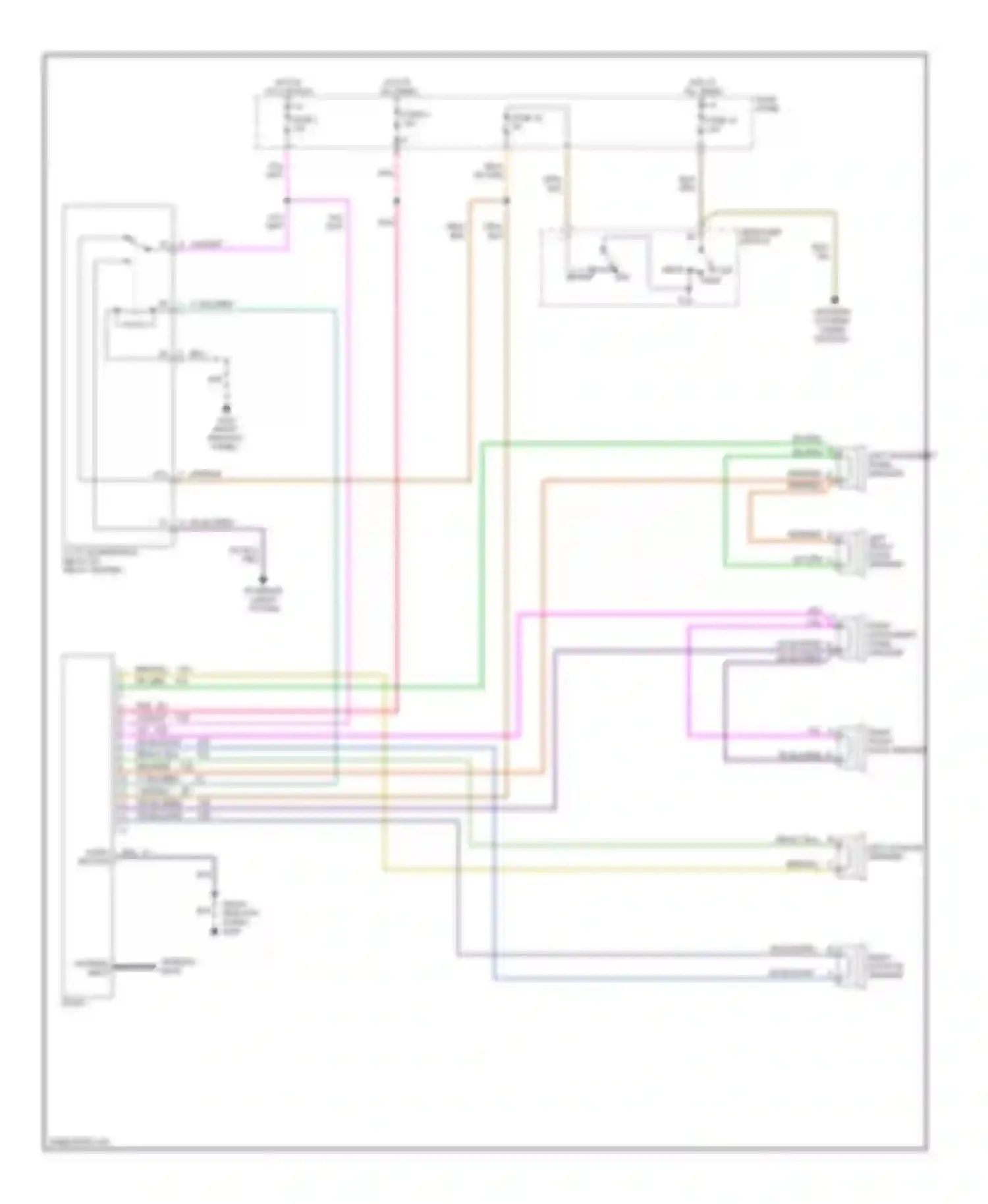 Cherokee Jeep II (1984-1996): Radio circuits