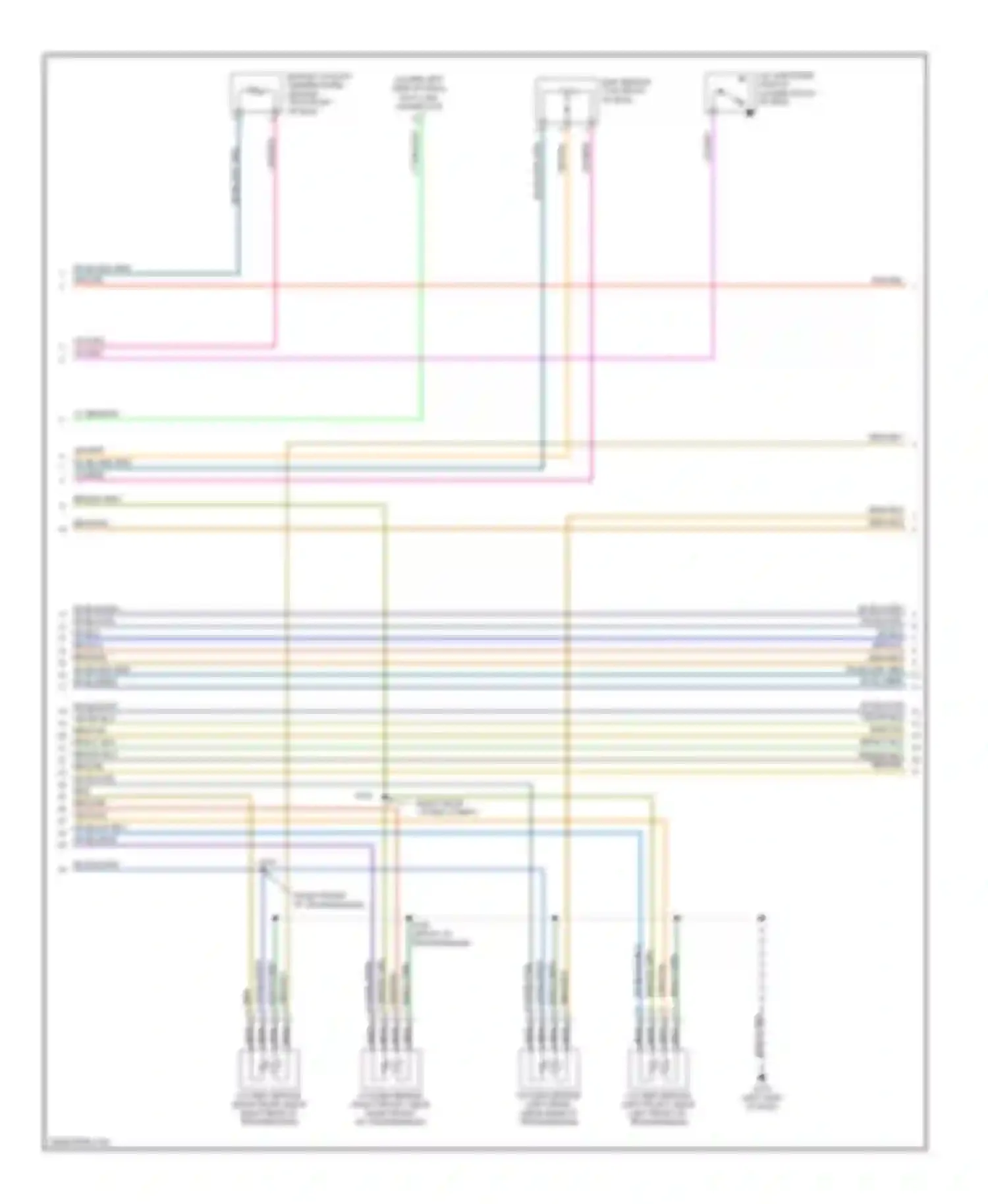 Cherokee Jeep III facelift (2004-2007): Wiring diagram engine performance 3.7l (2 of 5)