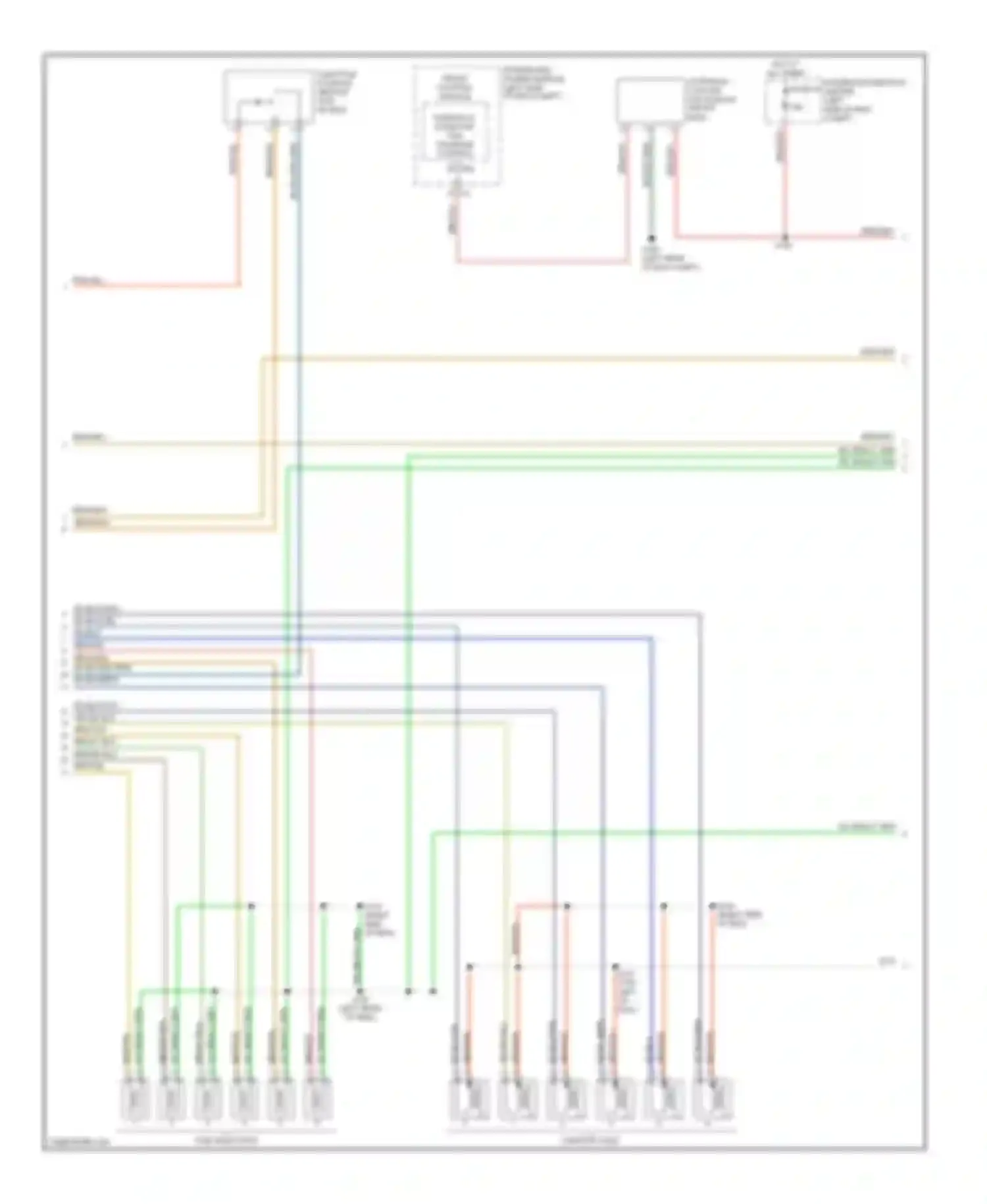Cherokee Jeep III facelift (2004-2007): Wiring diagram engine performance 3.7l (3 of 5)