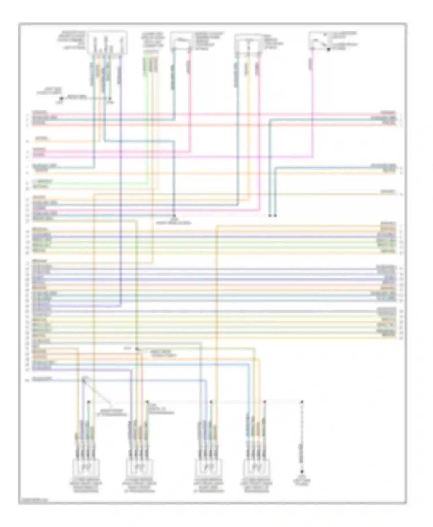 Cherokee Jeep III facelift (2004-2007): Wiring diagram engine performance 4.7l (2 of 6)