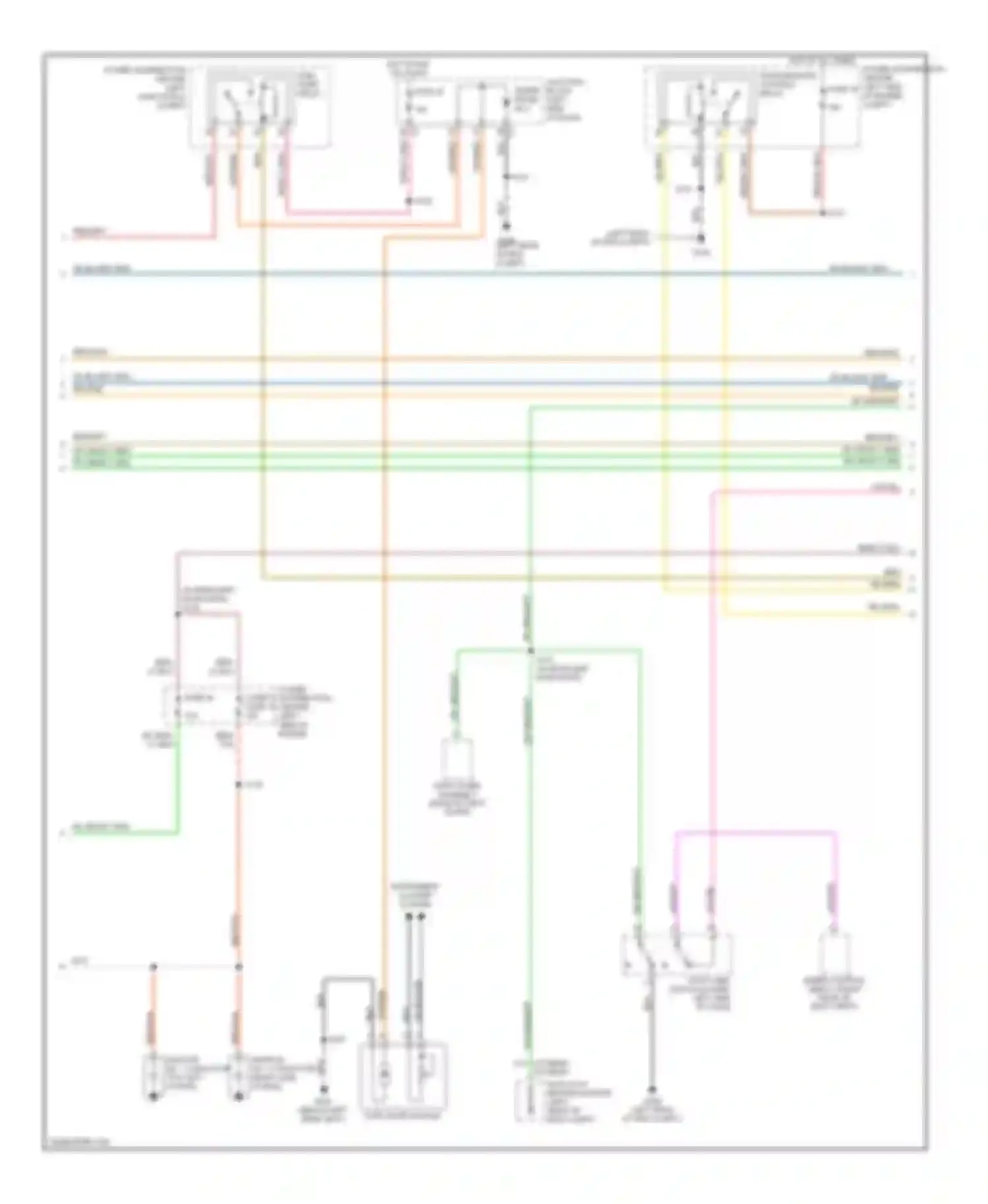 Cherokee Jeep III facelift (2004-2007): Wiring diagram engine performance 4.7l (4 of 6)
