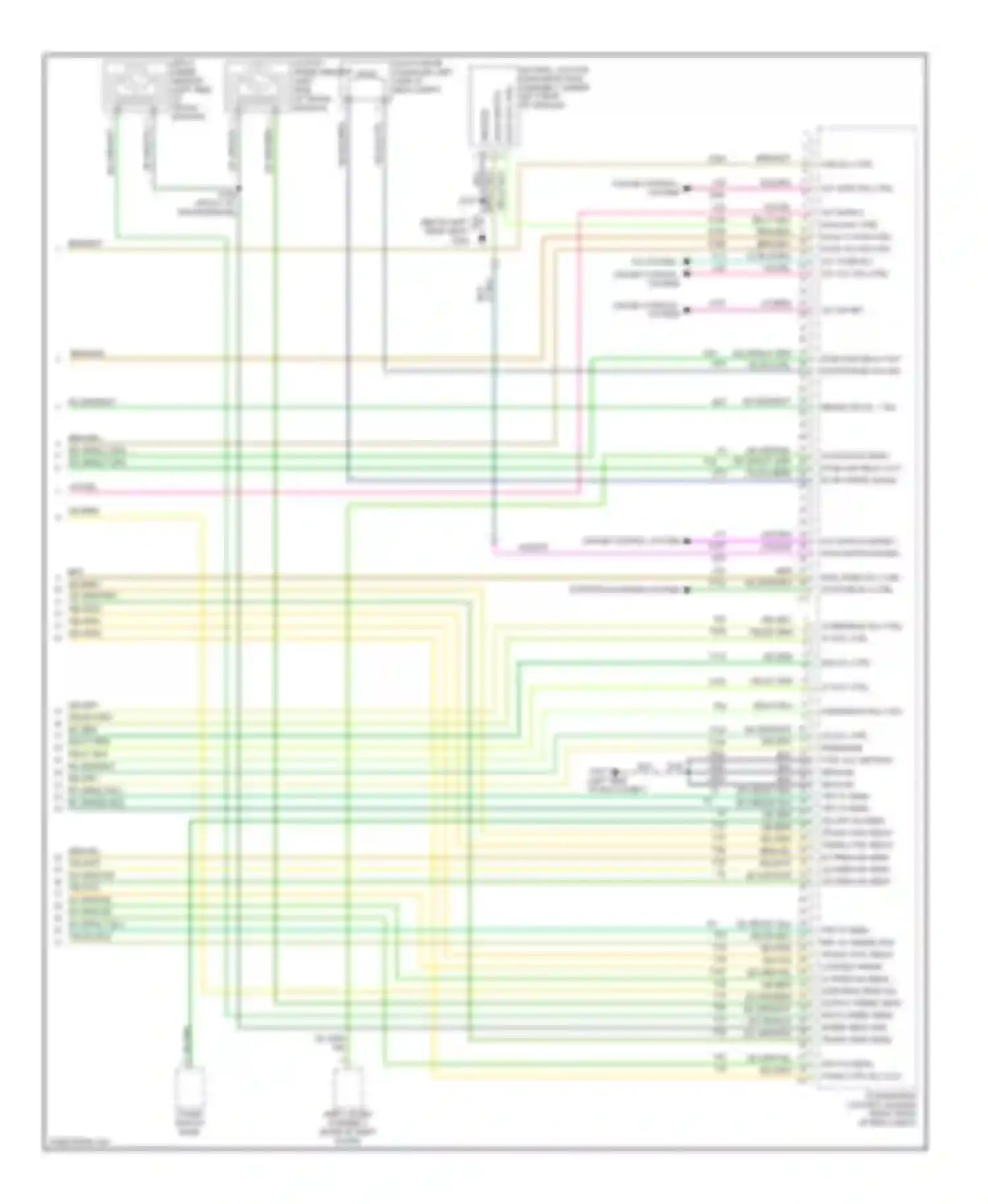 Cherokee Jeep III facelift (2004-2007): Wiring diagram engine performance 4.7l (6 of 6)