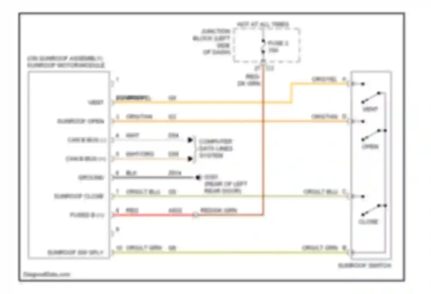 Wiring diagram blk for Jeep Cherokee III facelift (2004-2007) (44 of 63)