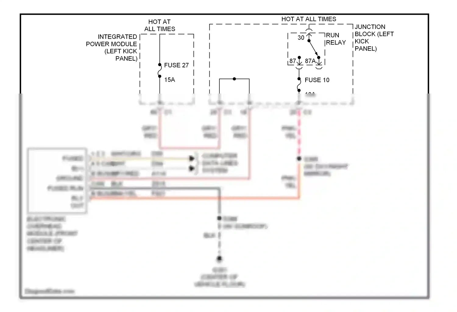 Jeep Cherokee III facelift (2004-2007) computer data lines system wiring diagram  (17 of 34)