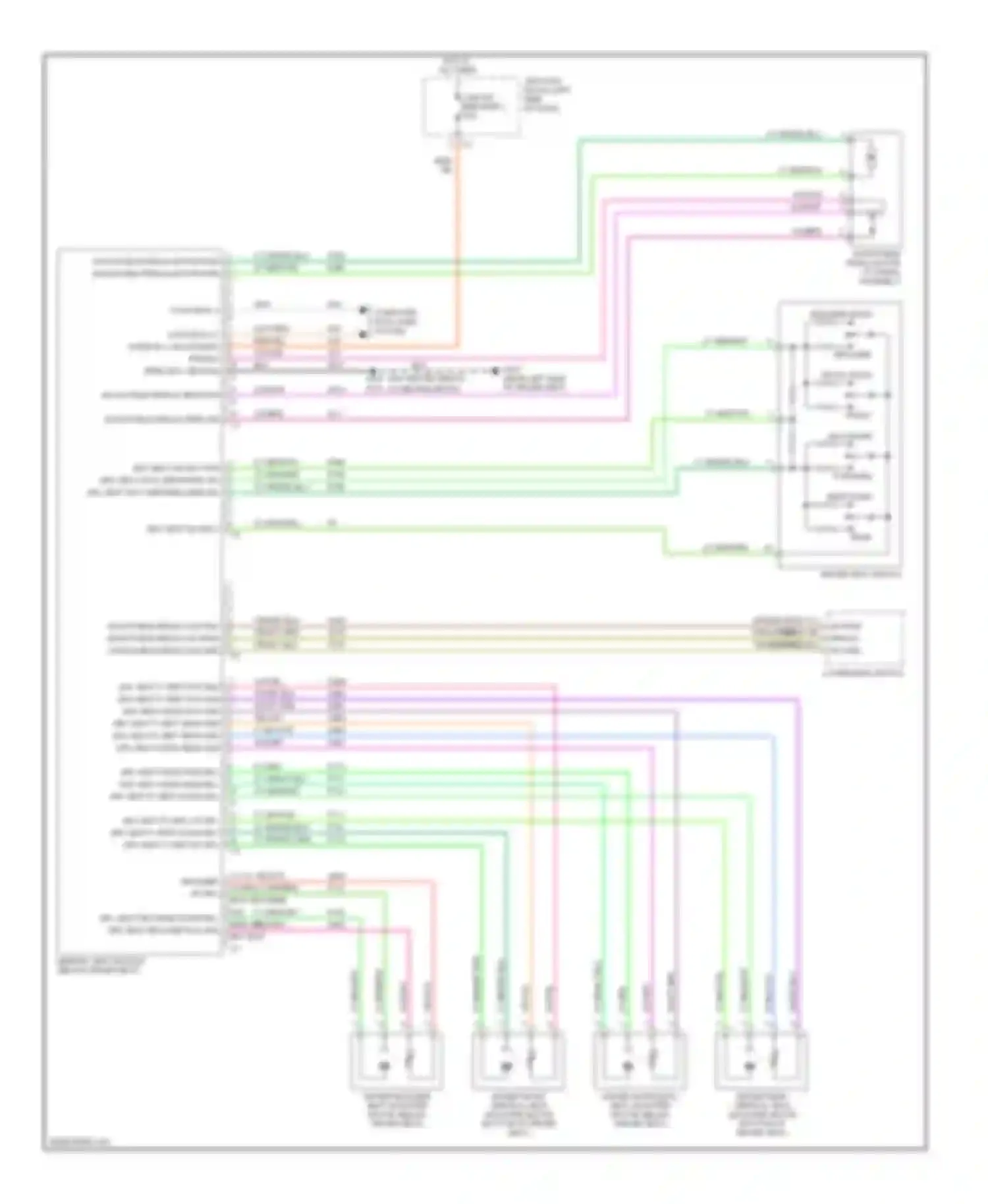 Wiring diagram drv seat r vert up drv drv seat f vert down drv drv seat f vert up drv for Jeep Cherokee III facelift (2004-2007) (1 of 1)