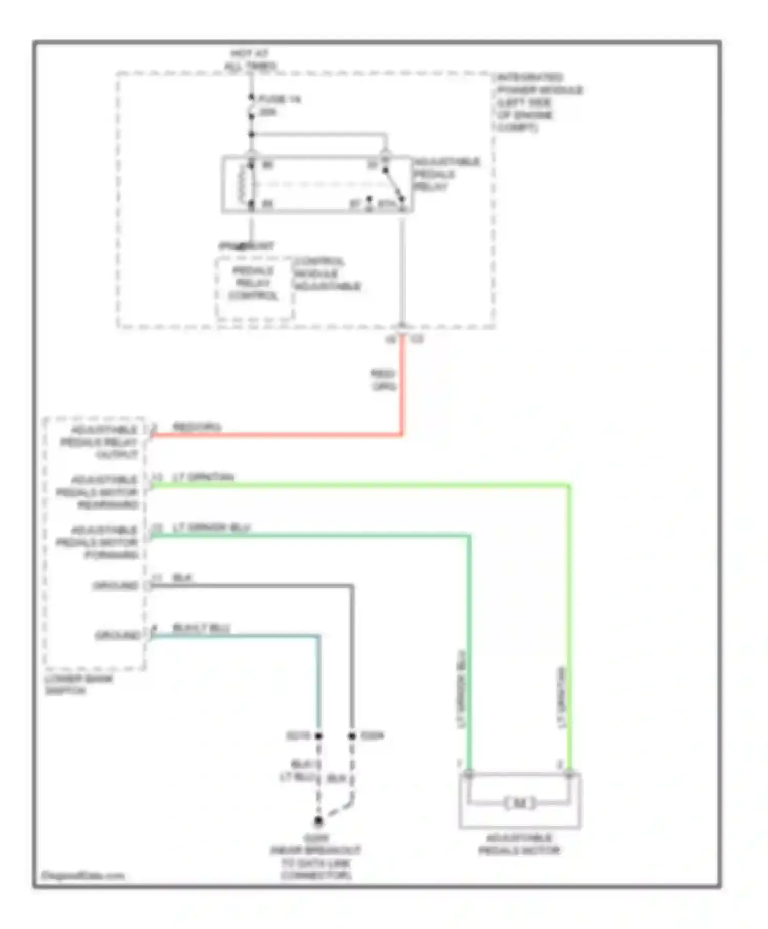 Wiring diagram org/ for Jeep Cherokee III facelift (2004-2007) (11 of 29)