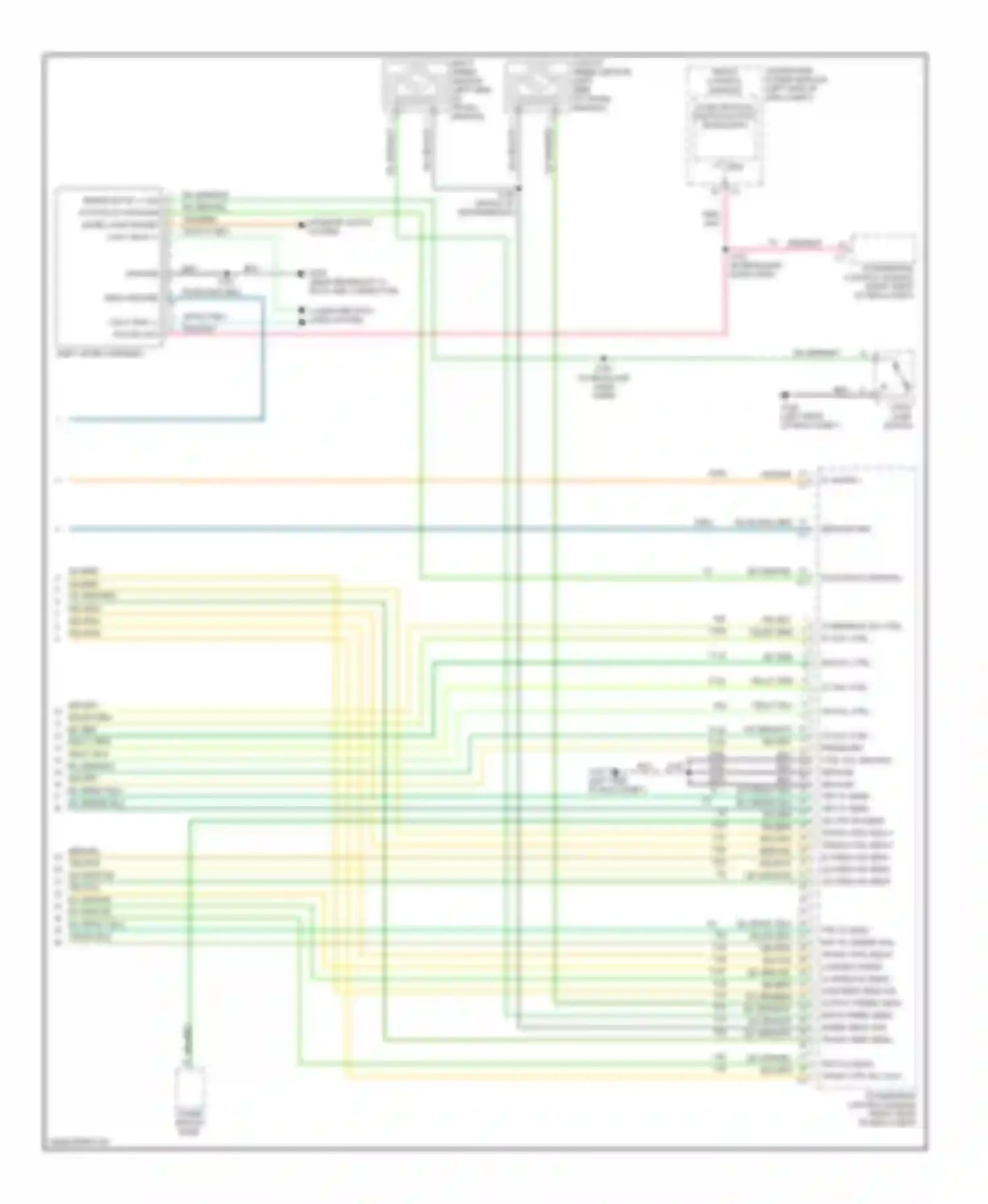 Wiring diagram sens ground for Jeep Cherokee III facelift (2004-2007) (2 of 4)