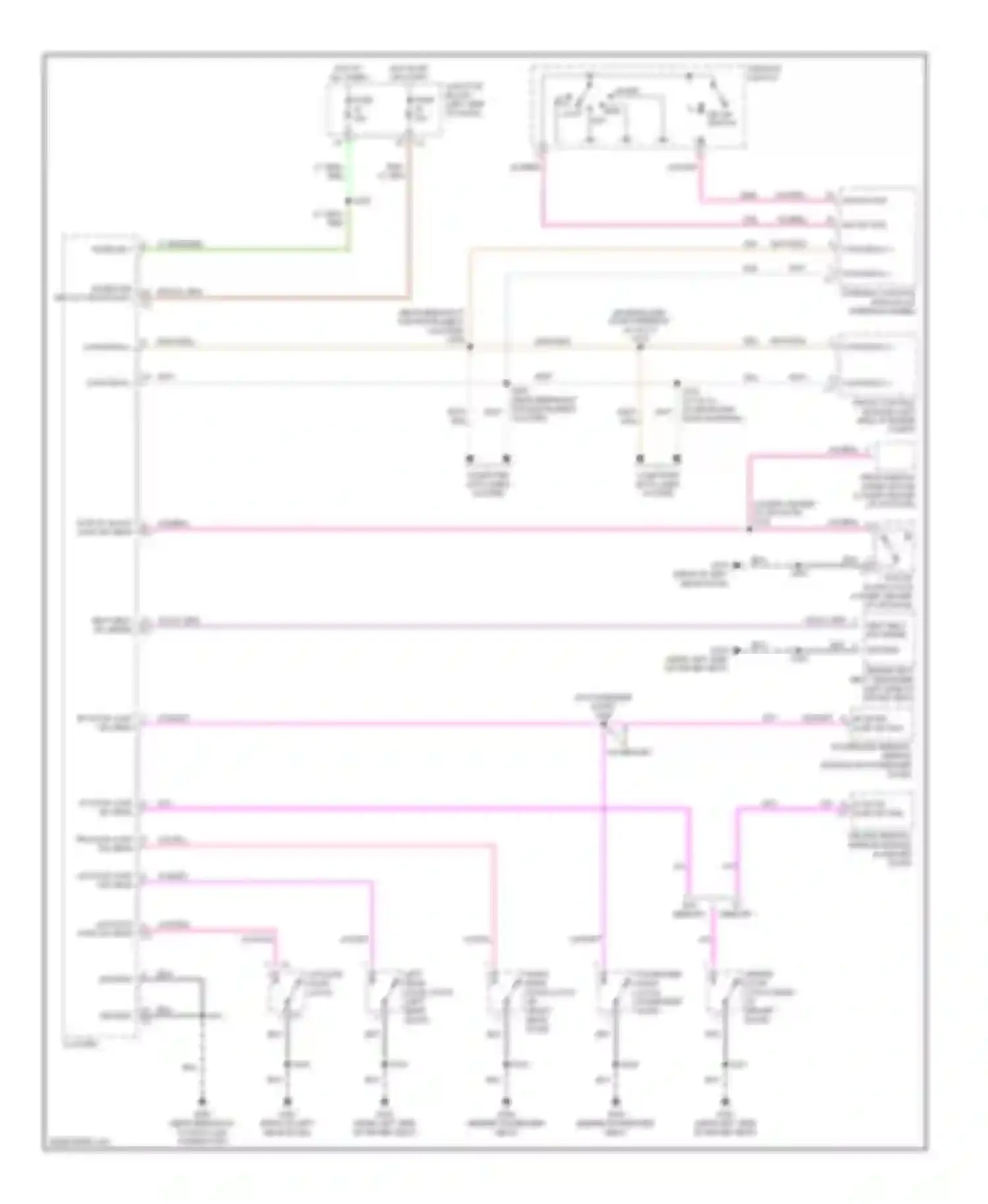 Wiring diagram w/ memory for Jeep Cherokee III facelift (2004-2007) (2 of 5)
