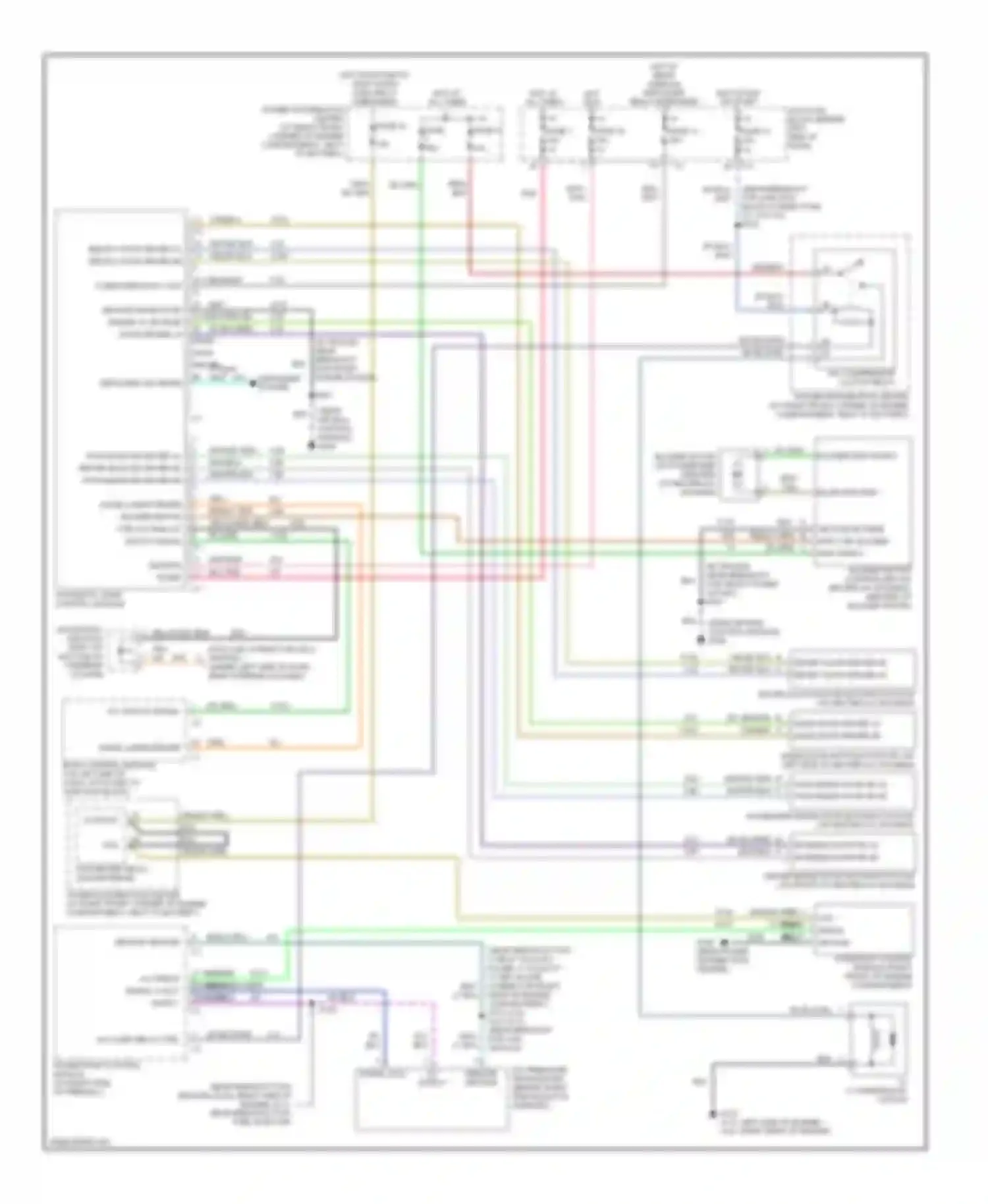 Cherokee Jeep III (2001-2004): Automatic a/c circuit
