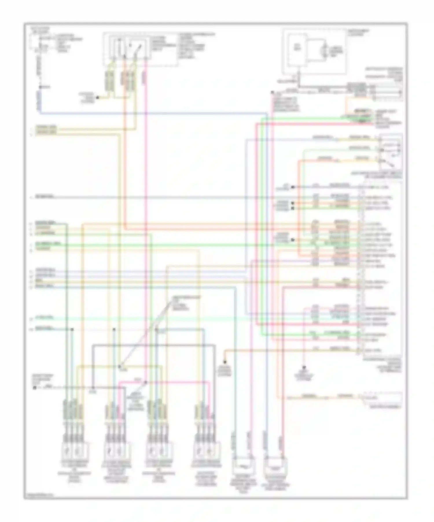 Cherokee Jeep III (2001-2004): Wiring diagram engine performance 4.0ls (3 of 3)