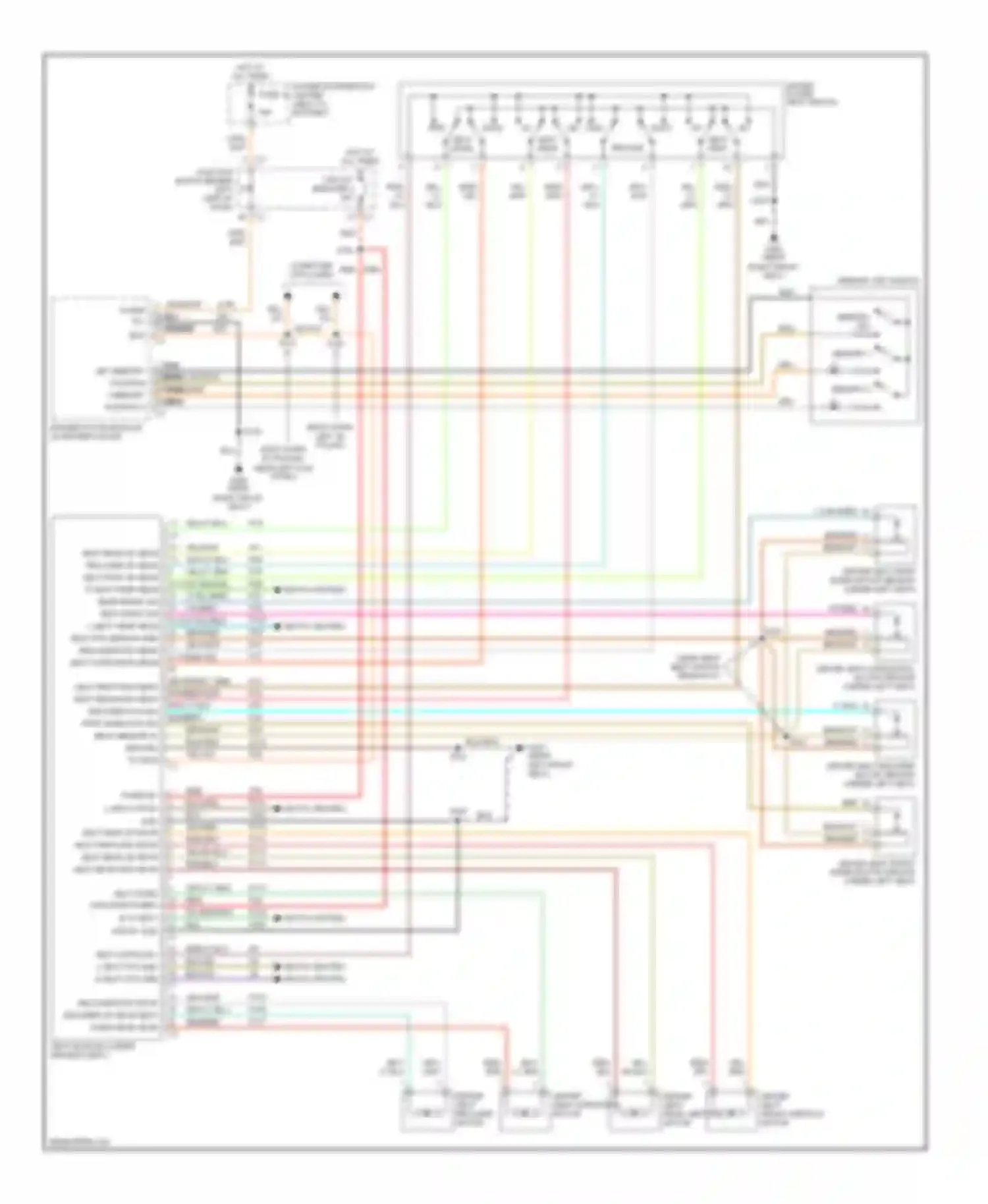 Wiring diagram 1 2 3 4 memory switch rtn memory switch set memory position 1 memory position 2 for Jeep Cherokee III (2001-2004) (1 of 1)