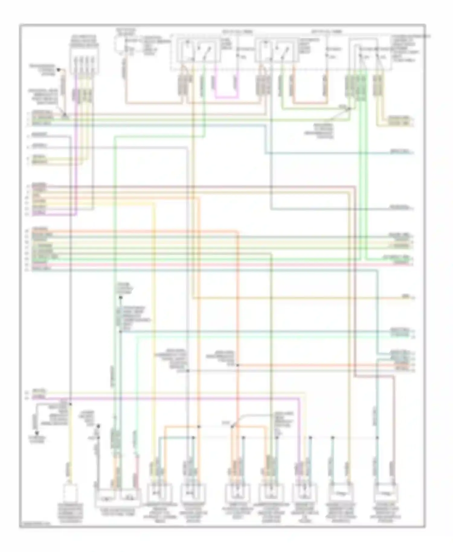 Wiring diagram blk/red for Jeep Cherokee III (2001-2004) (7 of 7)