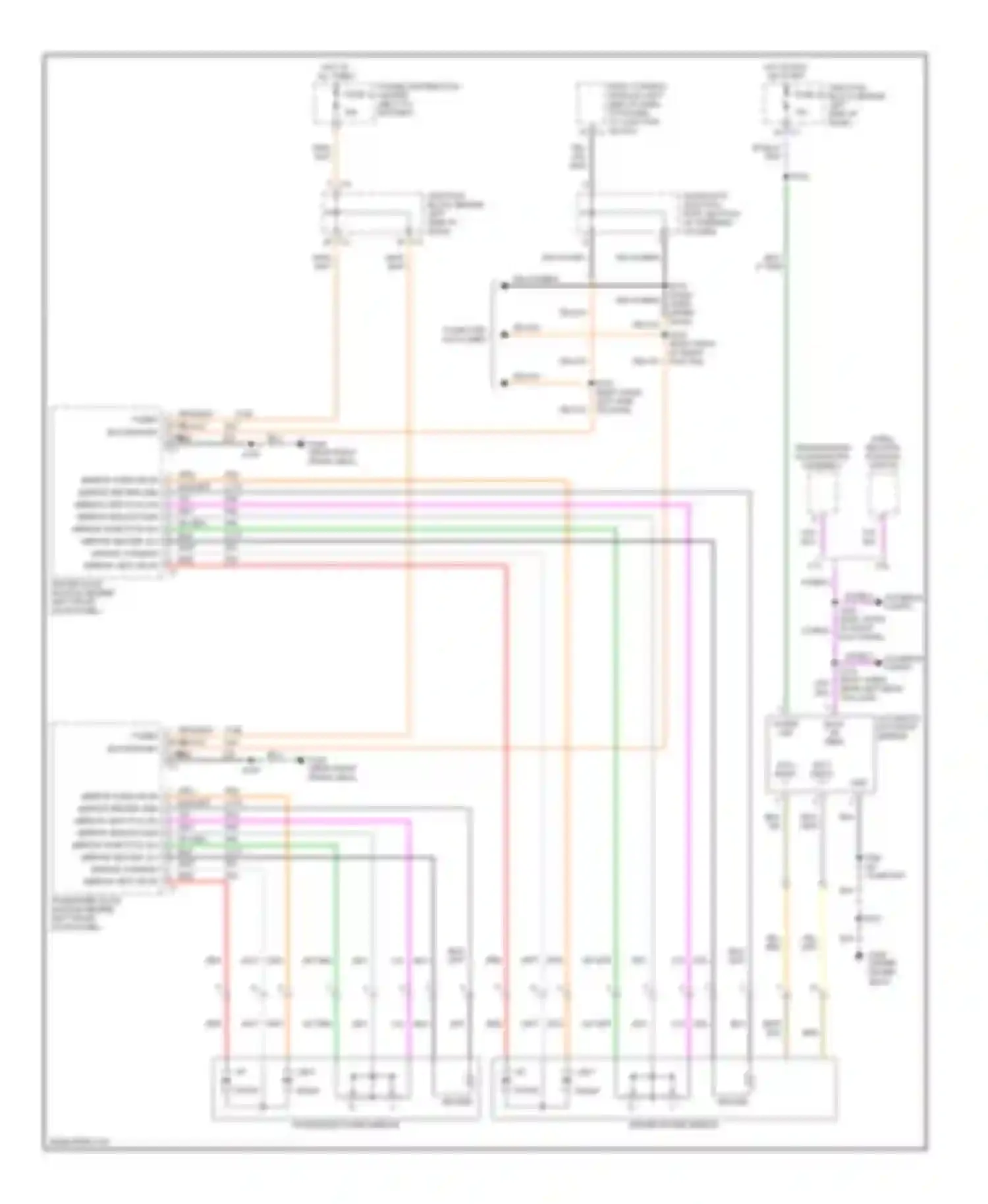 Wiring diagram computer data lines for Jeep Cherokee III (2001-2004) (3 of 3)