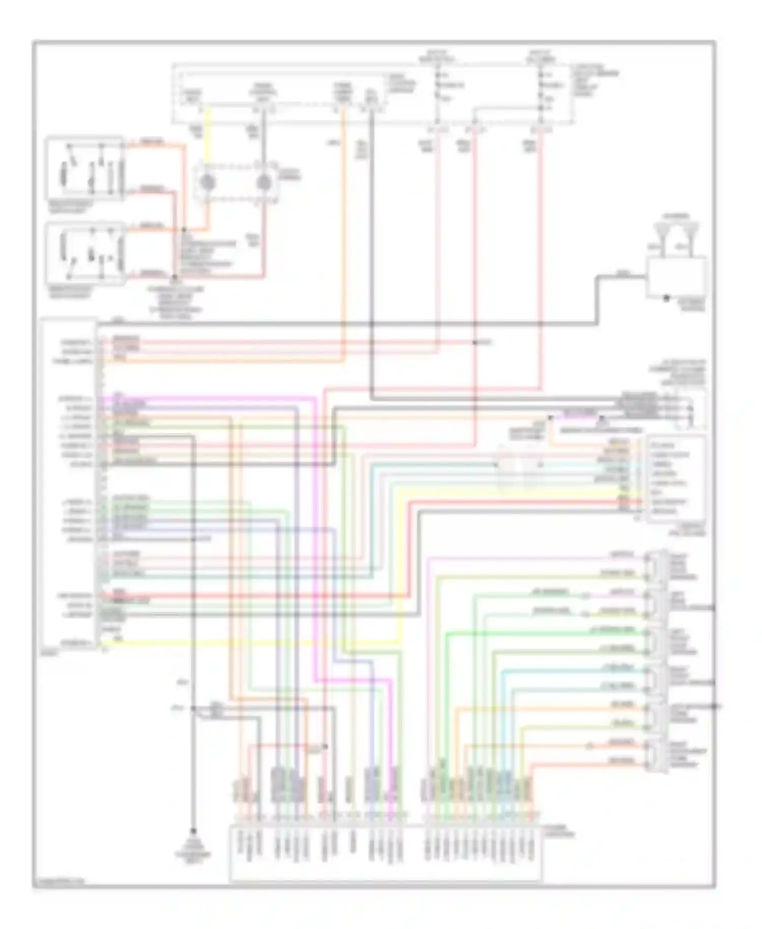 Wiring diagram hot in run or acc for Jeep Cherokee III (2001-2004) (4 of 4)