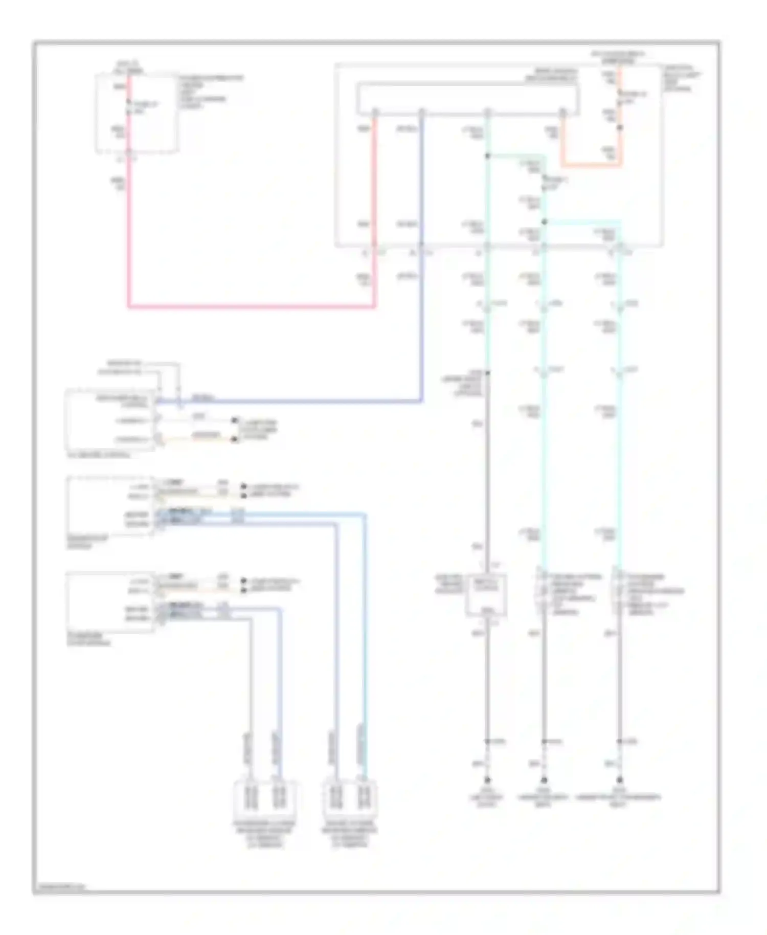 Cherokee Jeep IV (2007-2012): Defoggers circuit