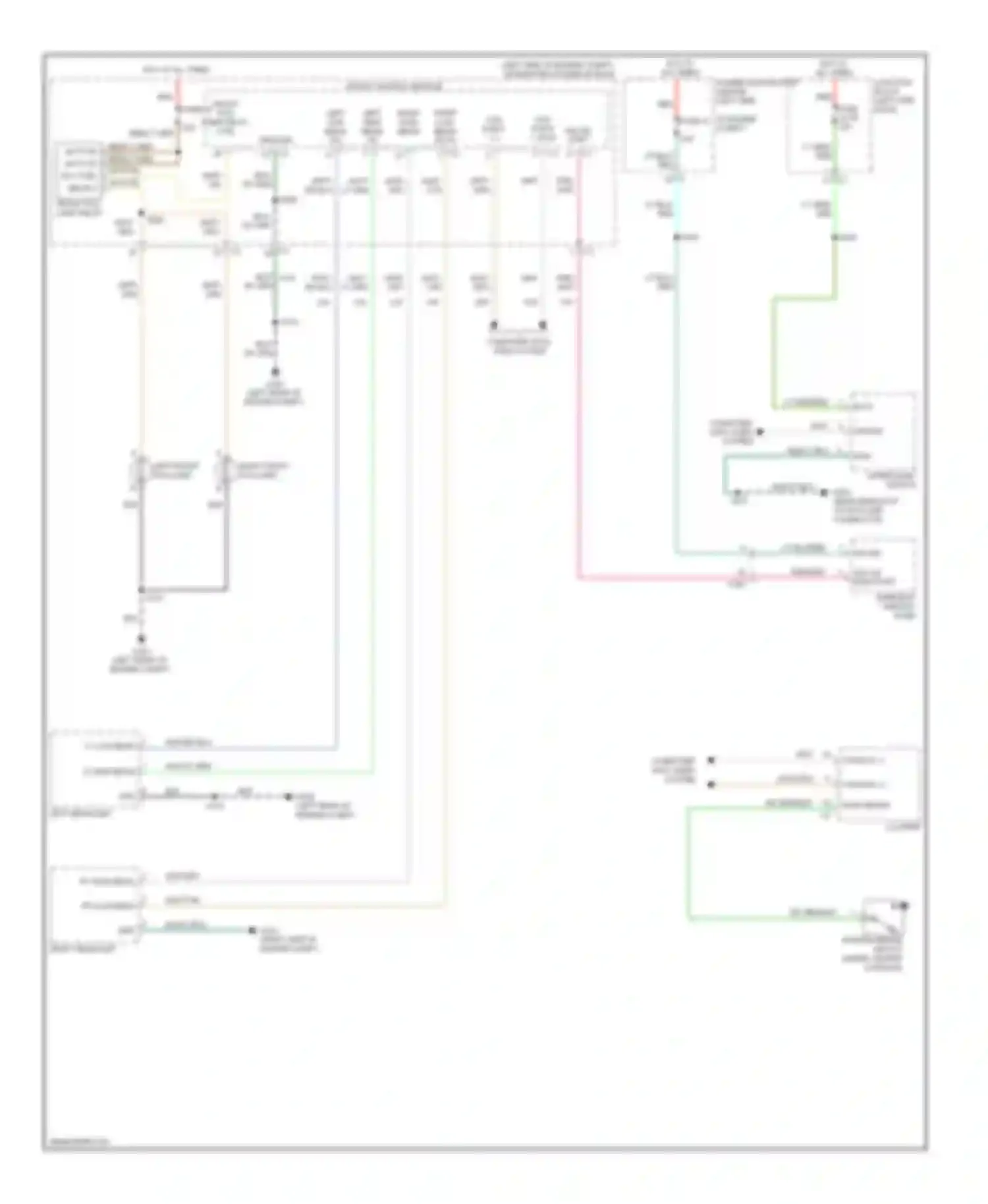 Cherokee Jeep IV (2007-2012): Headlights circuit
