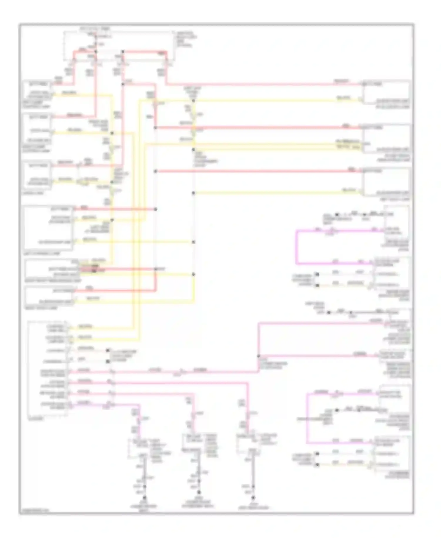 Cherokee Jeep IV (2007-2012): Courtesy lamps circuit