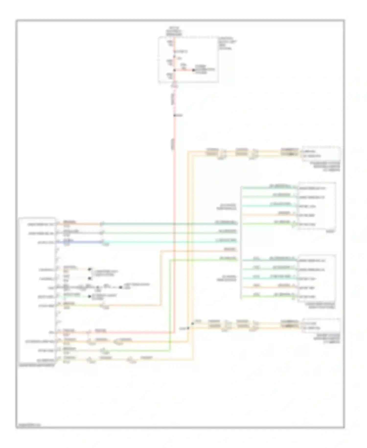 Cherokee Jeep IV (2007-2012): Automatic day/night mirror circuit