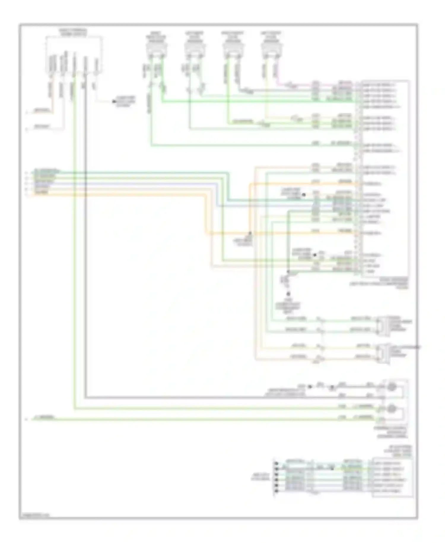 Cherokee Jeep IV (2007-2012): Radio circuit (2 of 2)