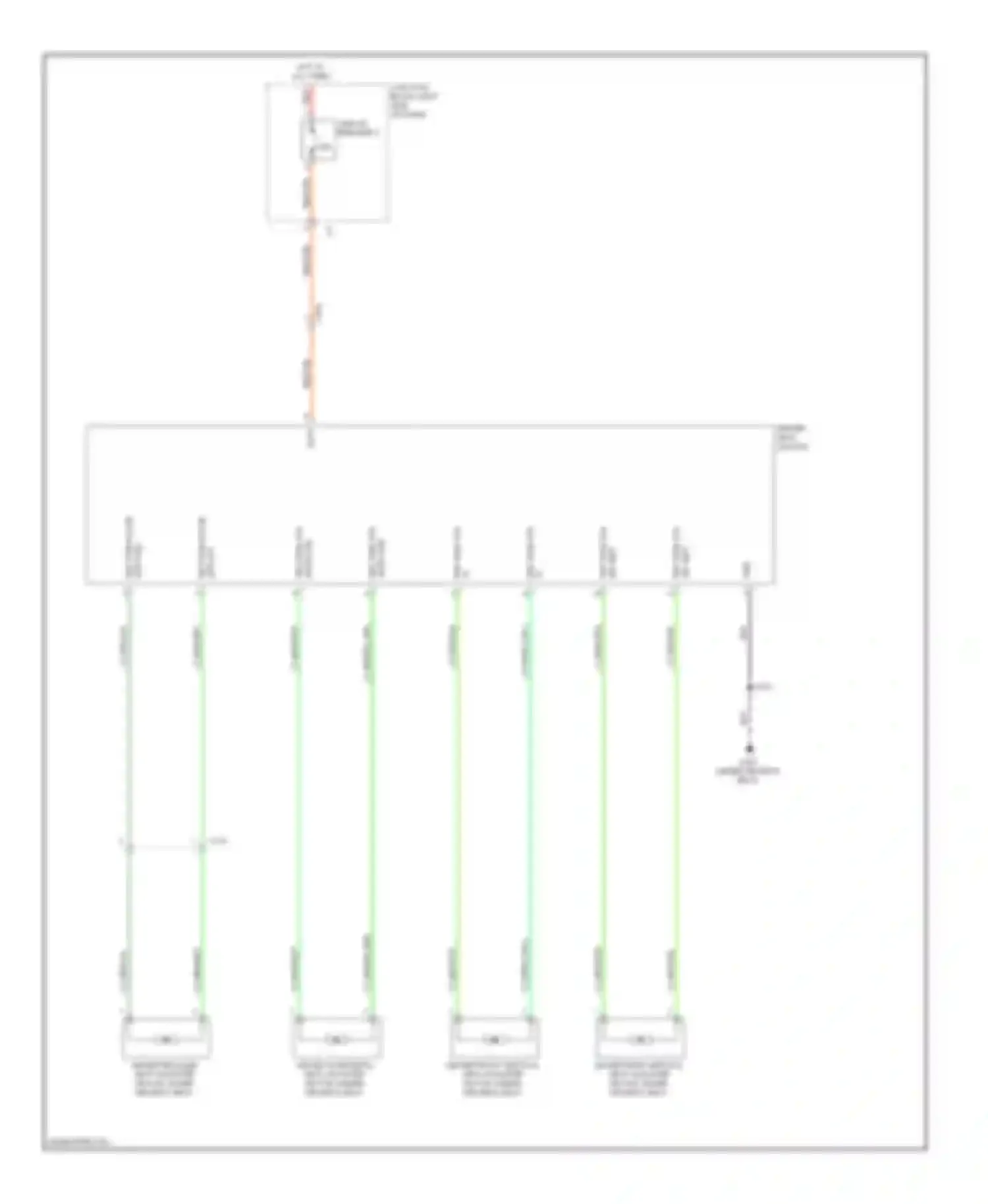 Wiring diagram circuit breaker 2 for Jeep Cherokee IV (2007-2012) (1 of 4)