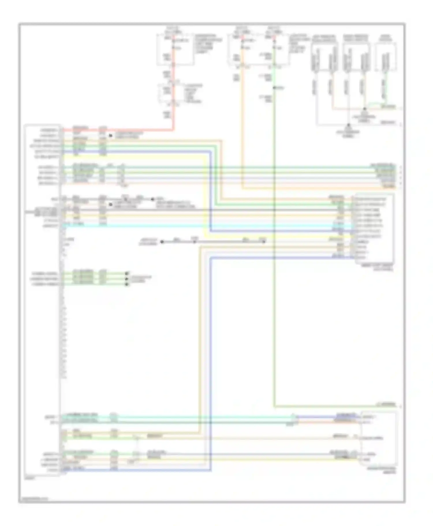 Wiring diagram red/org for Jeep Cherokee IV (2007-2012) (3 of 4)