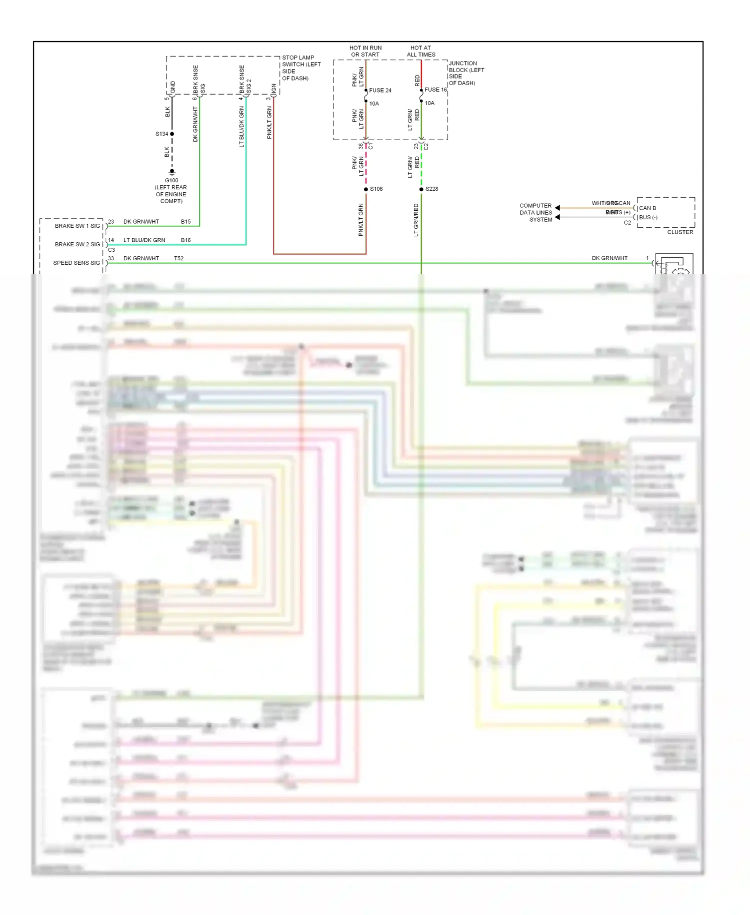 Jeep Cherokee IV (2007-2012) system wiring diagram  (1 of 1)