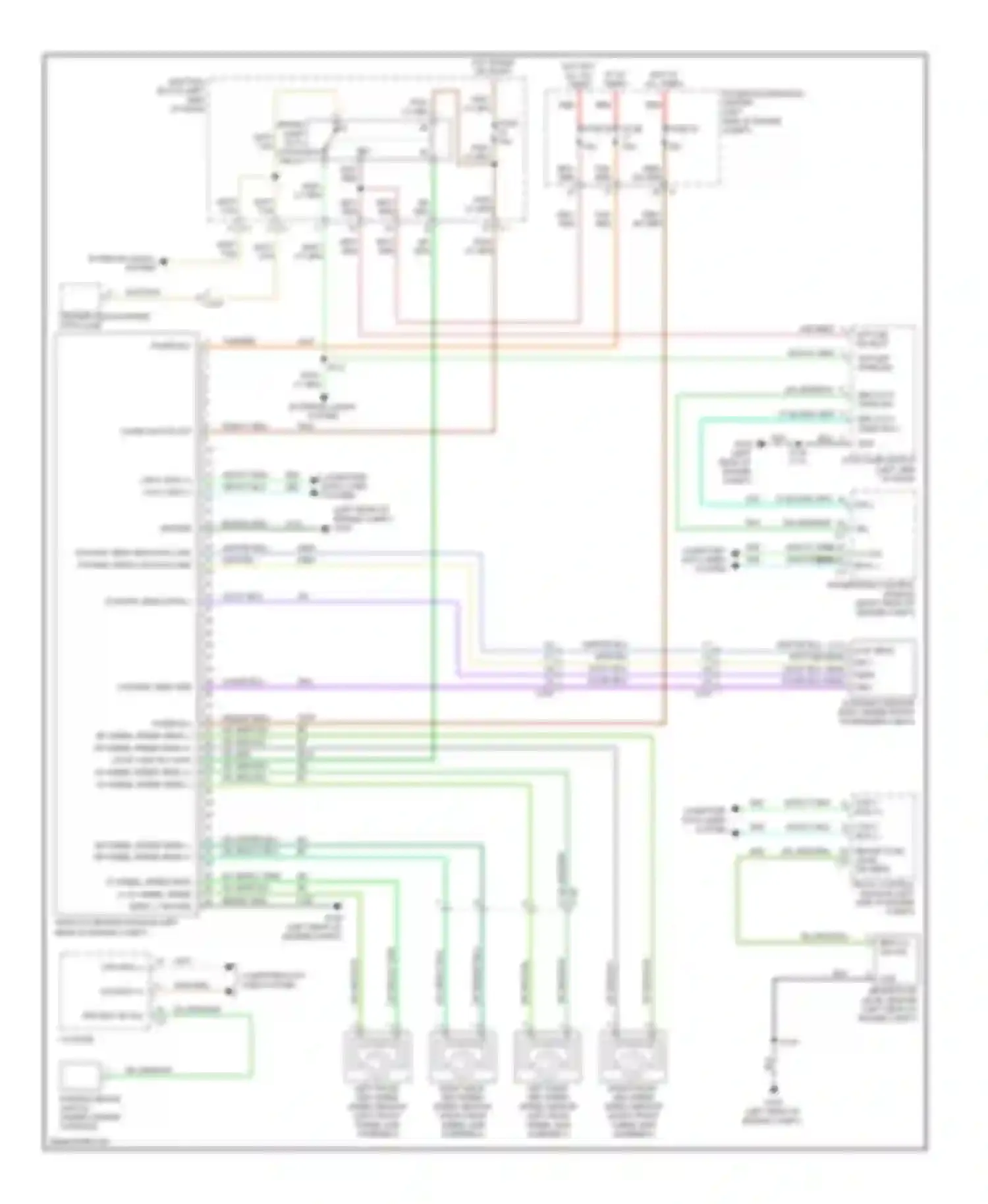 Wiring diagram tan for Jeep Cherokee IV (2007-2012) (1 of 19)