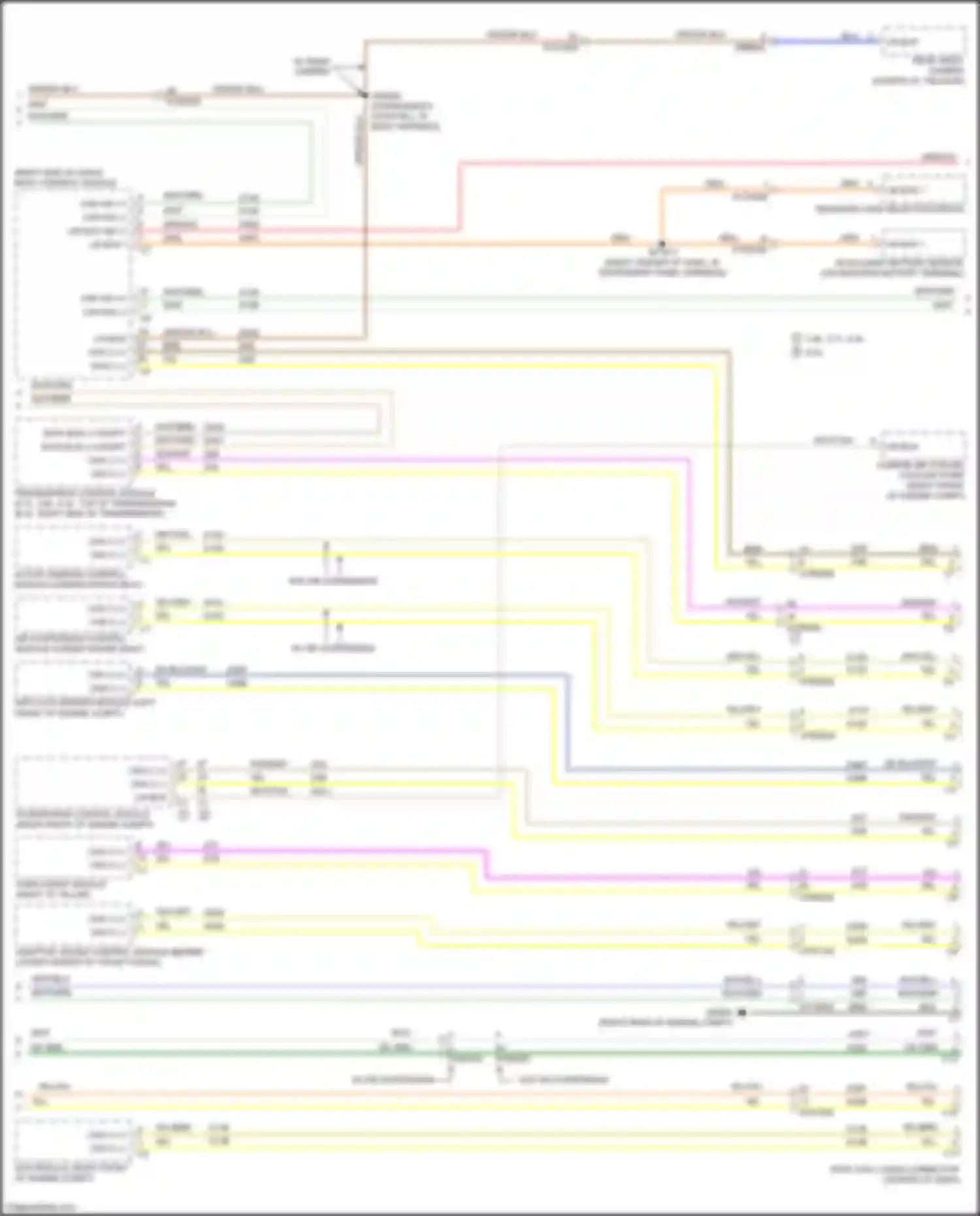 Cherokee Jeep V facelift (2018-2024): Computer data lines circuit (4 of 5)