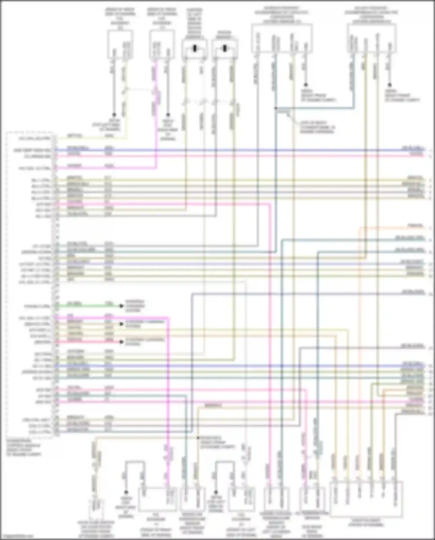 Cherokee Jeep V facelift (2018-2024): Wiring diagram engine performance 3.6l (1 of 5)
