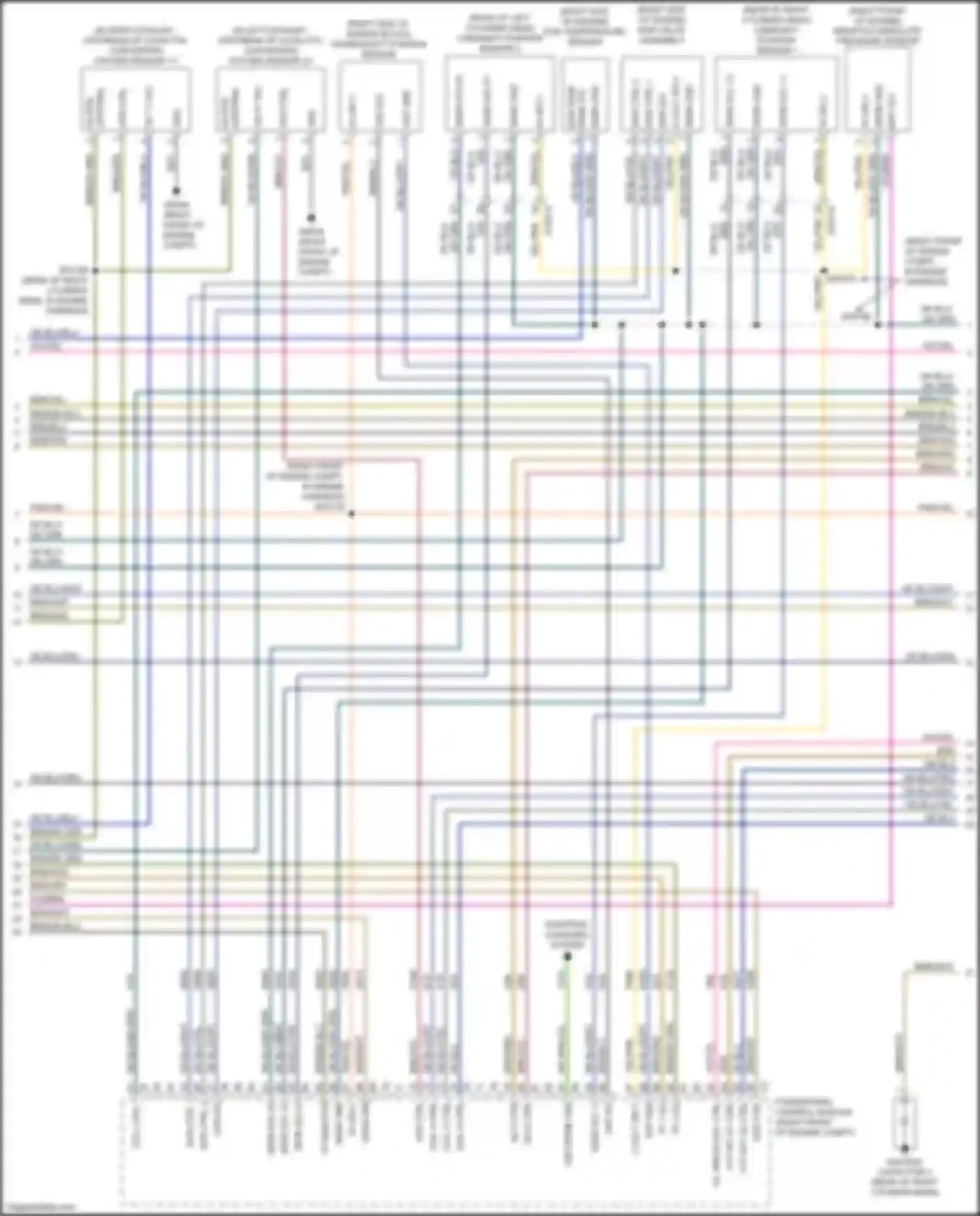 Cherokee Jeep V facelift (2018-2024): Wiring diagram engine performance 3.6l (2 of 5)