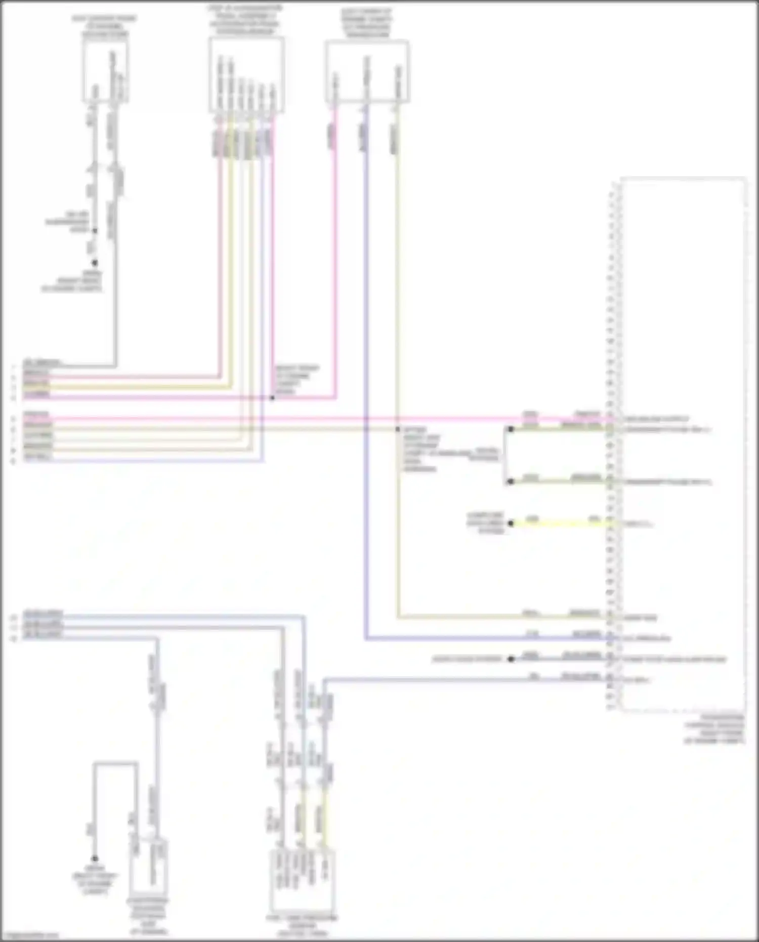 Cherokee Jeep V facelift (2018-2024): Wiring diagram engine performance 3.6l (5 of 5)